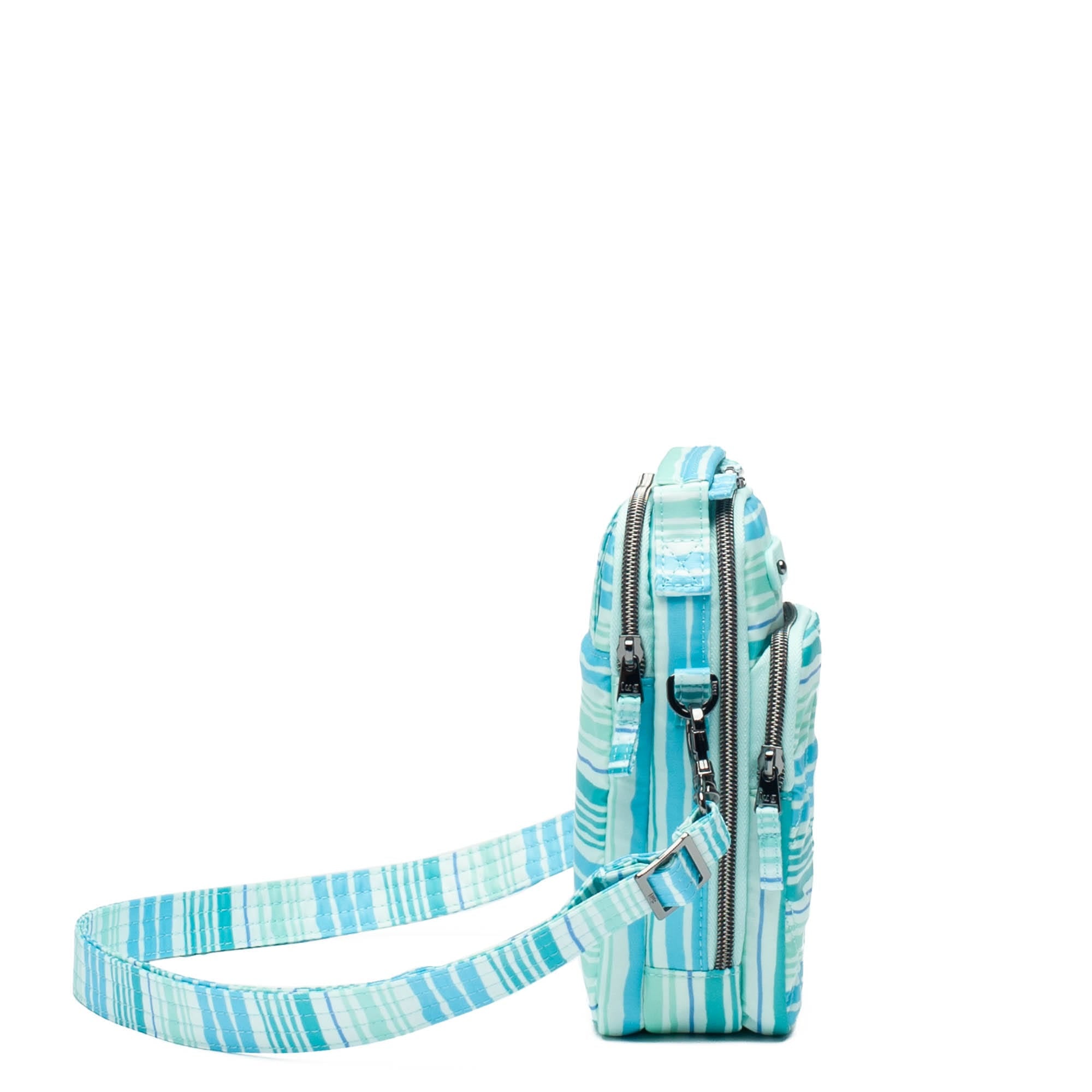 Skeeter Mini Bridge Convertible Crossbody - LOVE WAVES AQUA - SkeeterMiniBridge_LoveWavesAqua_03