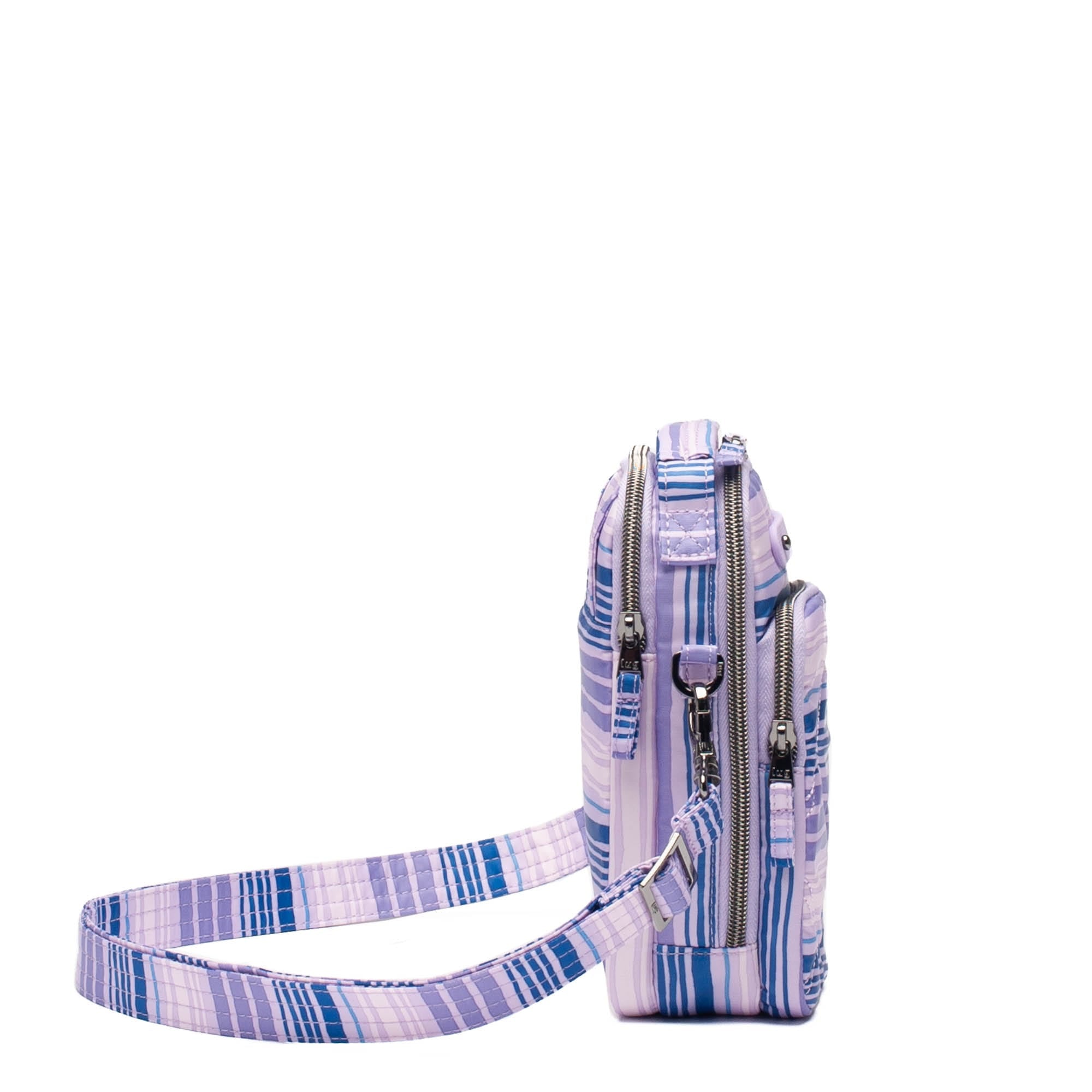 Skeeter Mini Bridge Convertible Crossbody - LOVE WAVES PURPLE - SkeeterMiniBridge_LoveWavesPurple_03