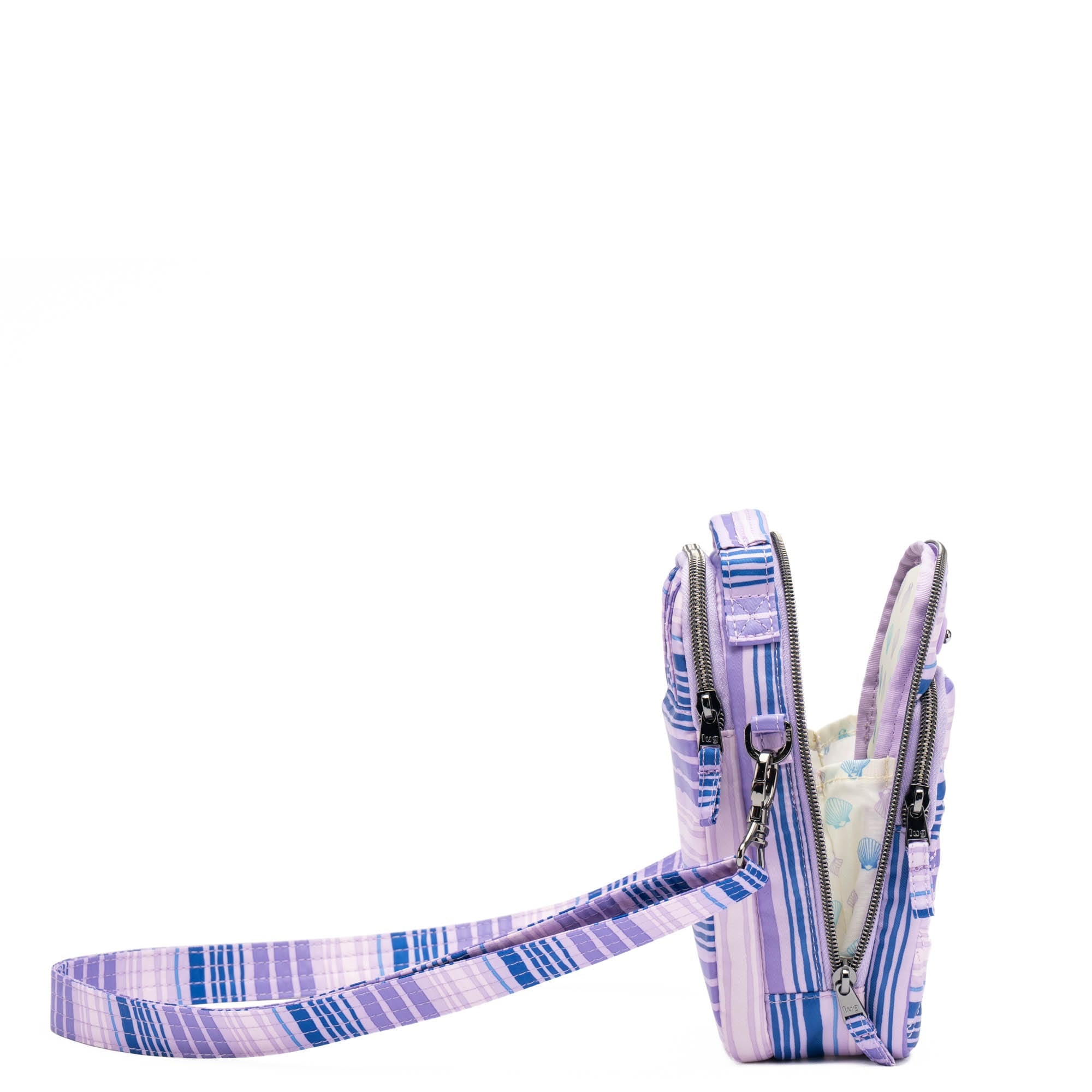 Skeeter Mini Bridge Convertible Crossbody - LOVE WAVES PURPLE - SkeeterMiniBridge_LoveswavesPurple_06