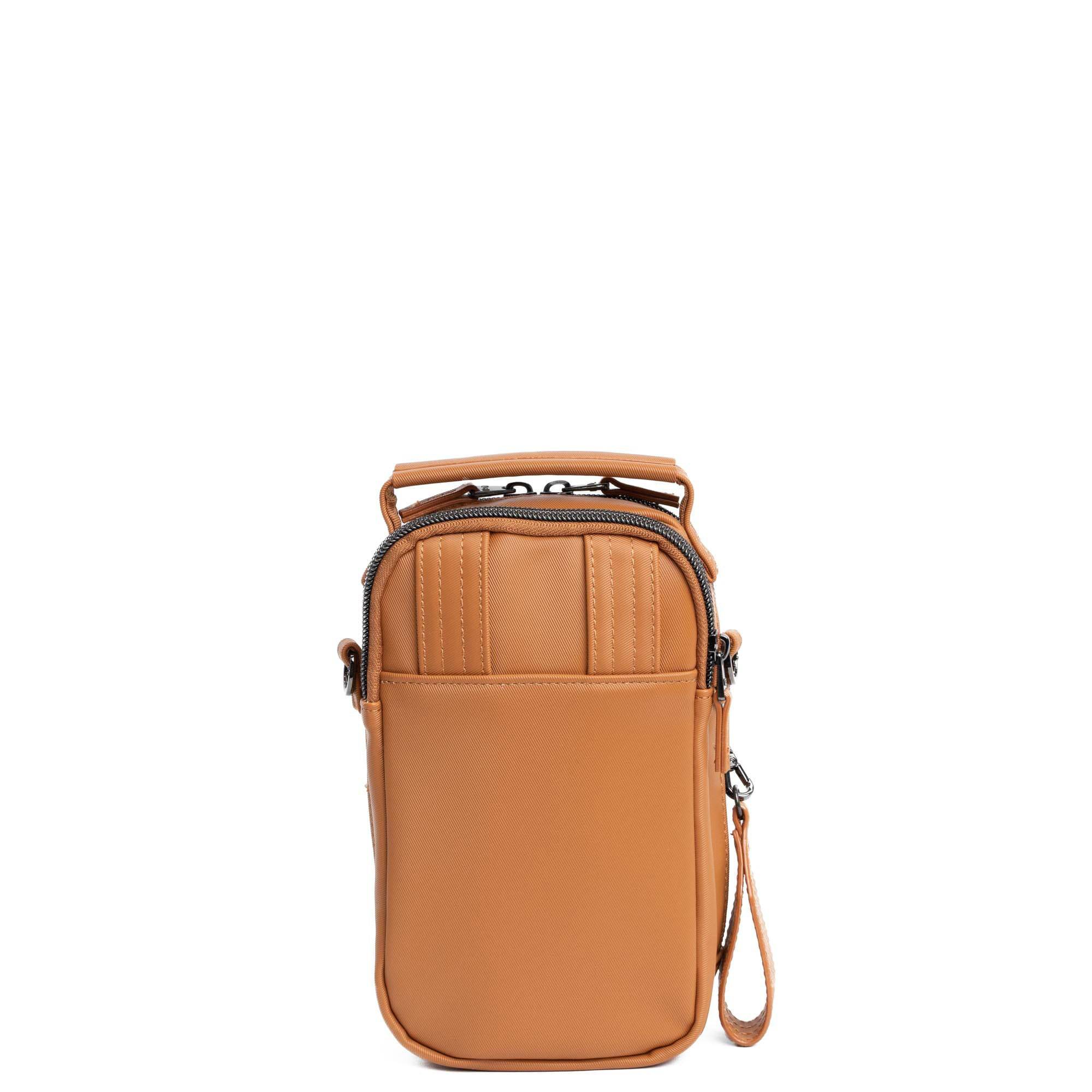 Skeeter Mini Bridge Satin Luxe VL Convertible Crossbody Bag - CAPPUCCINO - SkeeterMiniBridge_SatinLuxe_Cappuccino_04