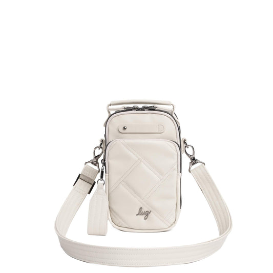 Skeeter Mini Bridge Satin Luxe VL Convertible Crossbody Bag - - SkeeterMiniBridge_SatinLuxe_Pebble_01_c8ca3486-8d2b-4c95-a5b7-2cf654b1bda7