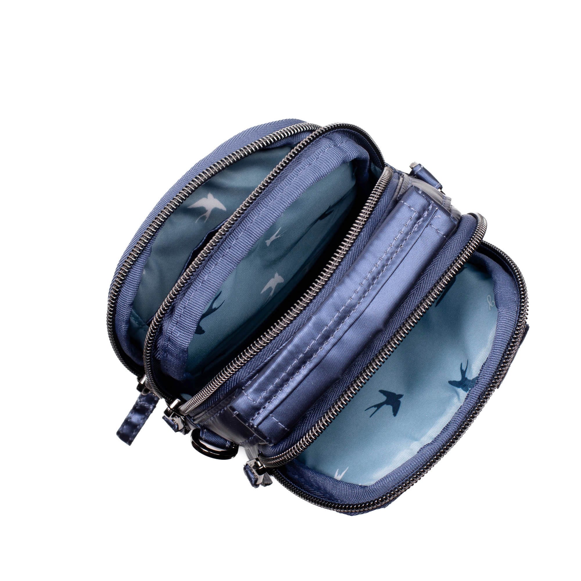 Skeeter Mini SE Convertible Crossbody - METALLIC INDIGO - SkeeterMiniSE_MetallicIndigo_05