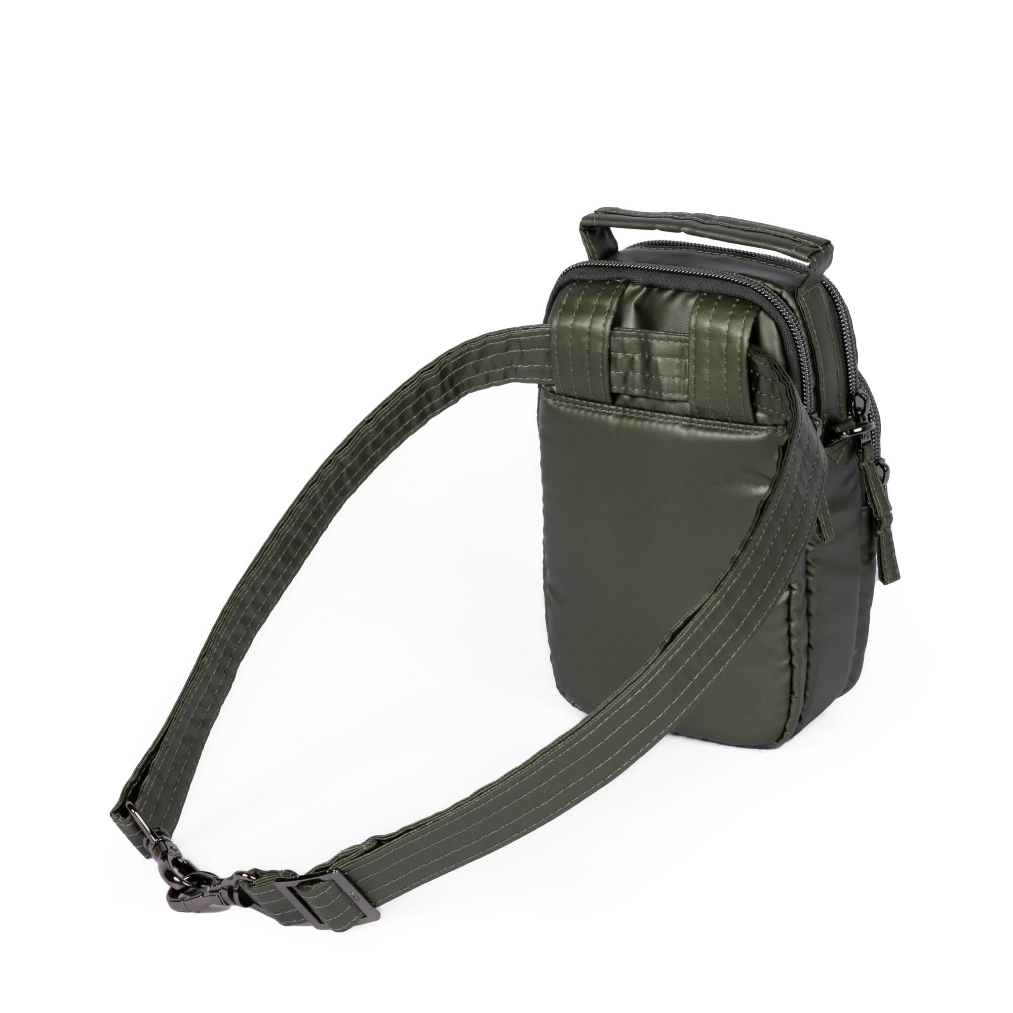 Skeeter Mini SE Convertible Crossbody - METALLIC OLIVE - SkeeterMiniSE_MetallicOlive_04