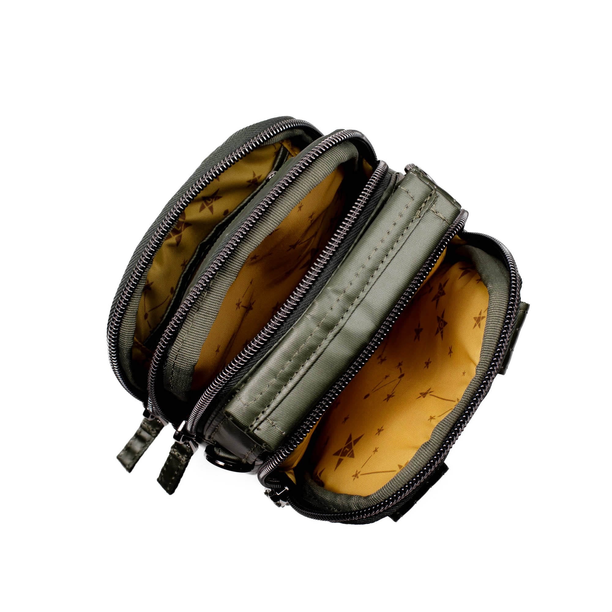 Skeeter Mini SE Convertible Crossbody - METALLIC OLIVE - SkeeterMiniSE_MetallicOlive_05