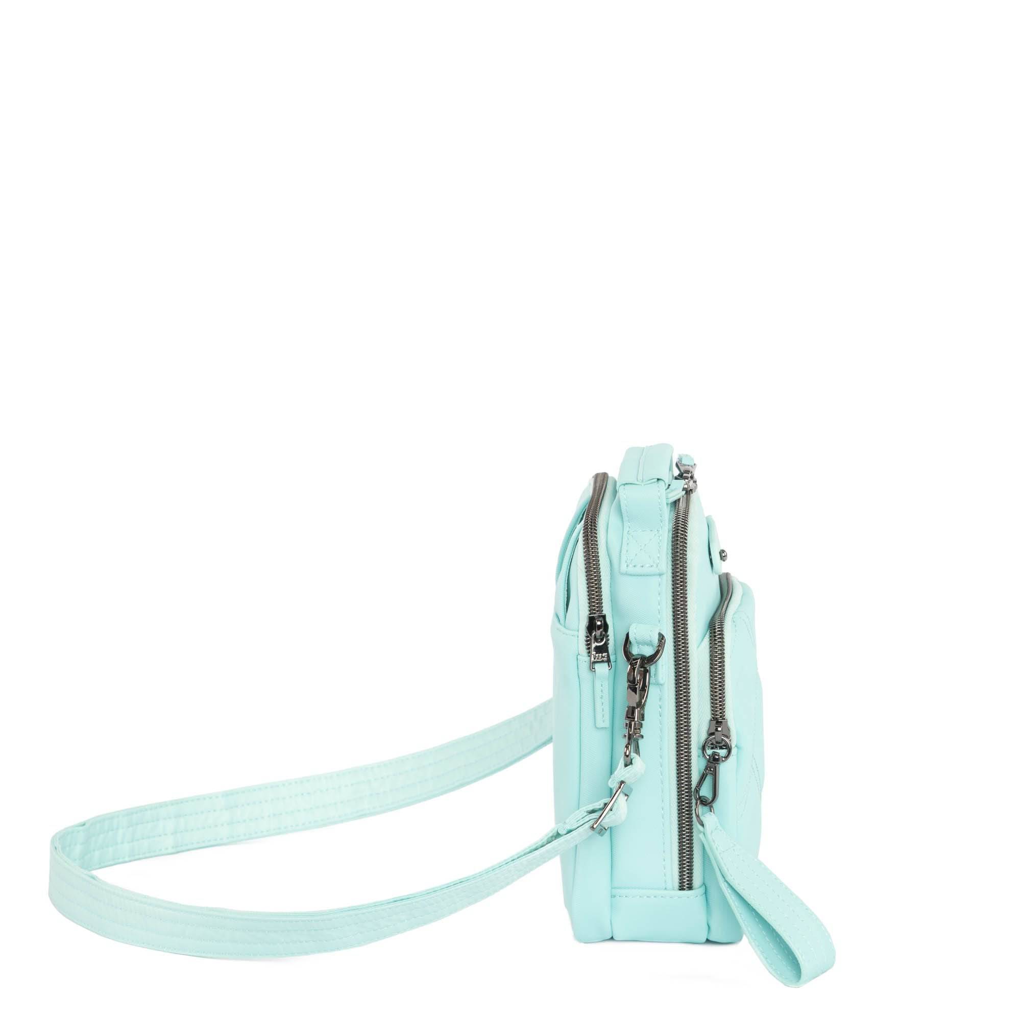 Skeeter Mini SE Satin Luxe VL Convertible Crossbody Bag - AQUAMARINE - SkeeterMiniSE_SatinLuxe_Aquamarine_03