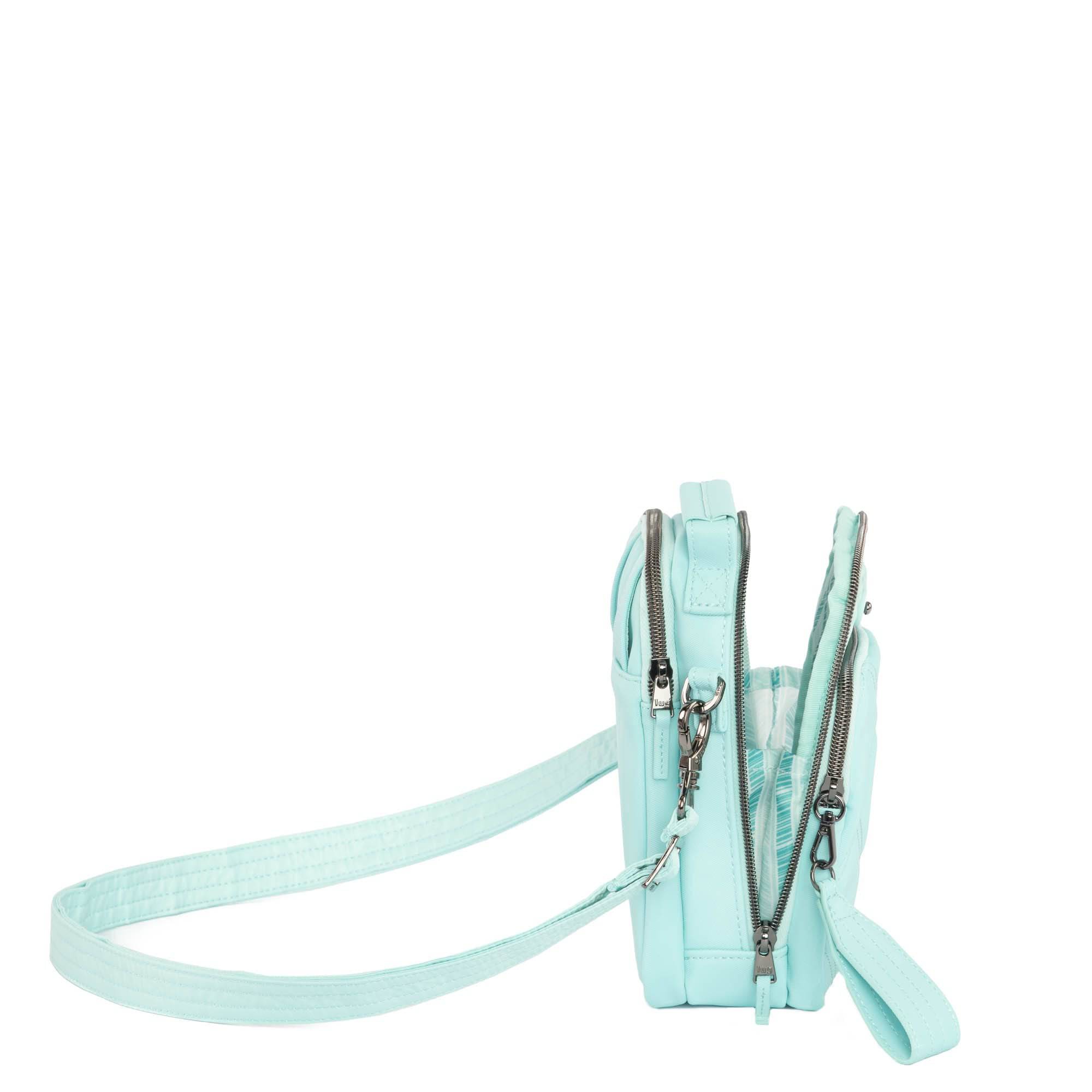 Skeeter Mini SE Satin Luxe VL Convertible Crossbody Bag - AQUAMARINE - SkeeterMiniSE_SatinLuxe_Aquamarine_04