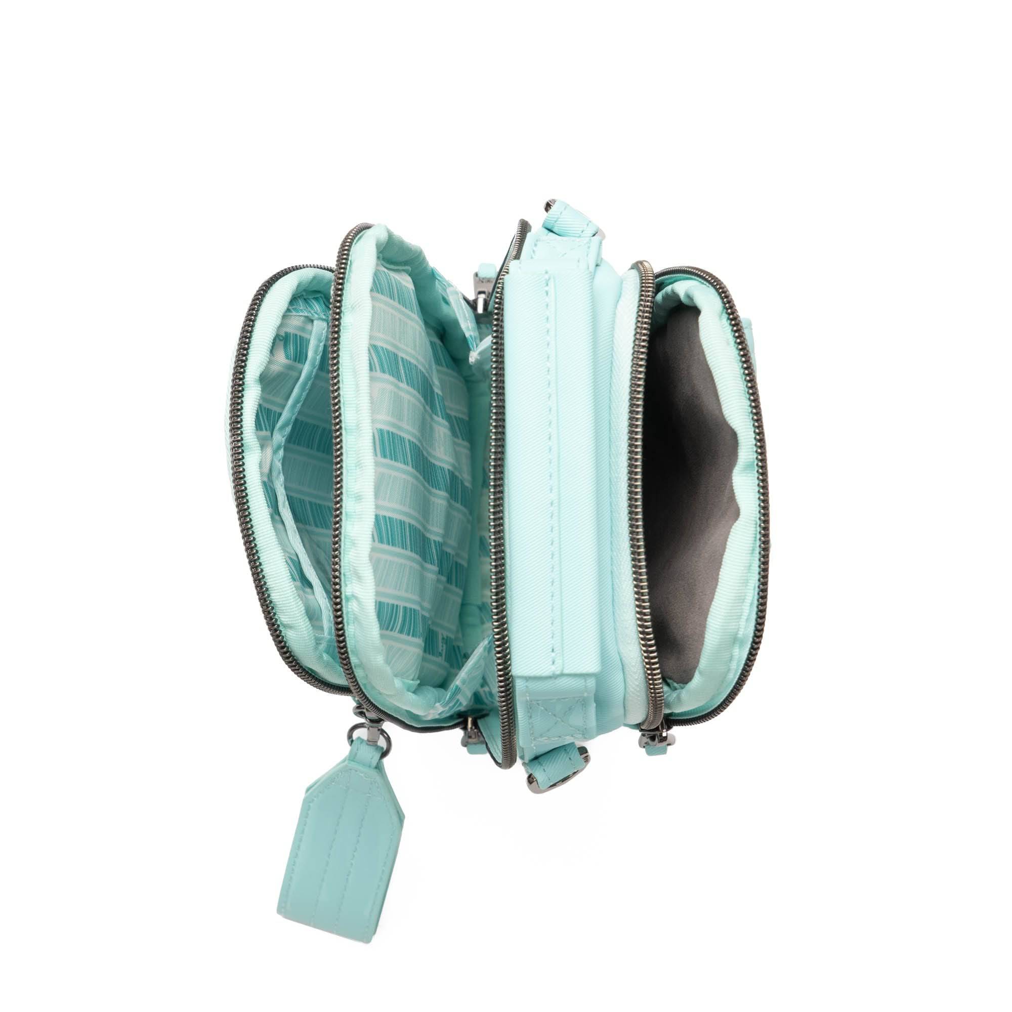 Skeeter Mini SE Satin Luxe VL Convertible Crossbody Bag - AQUAMARINE - SkeeterMiniSE_SatinLuxe_Aquamarine_06