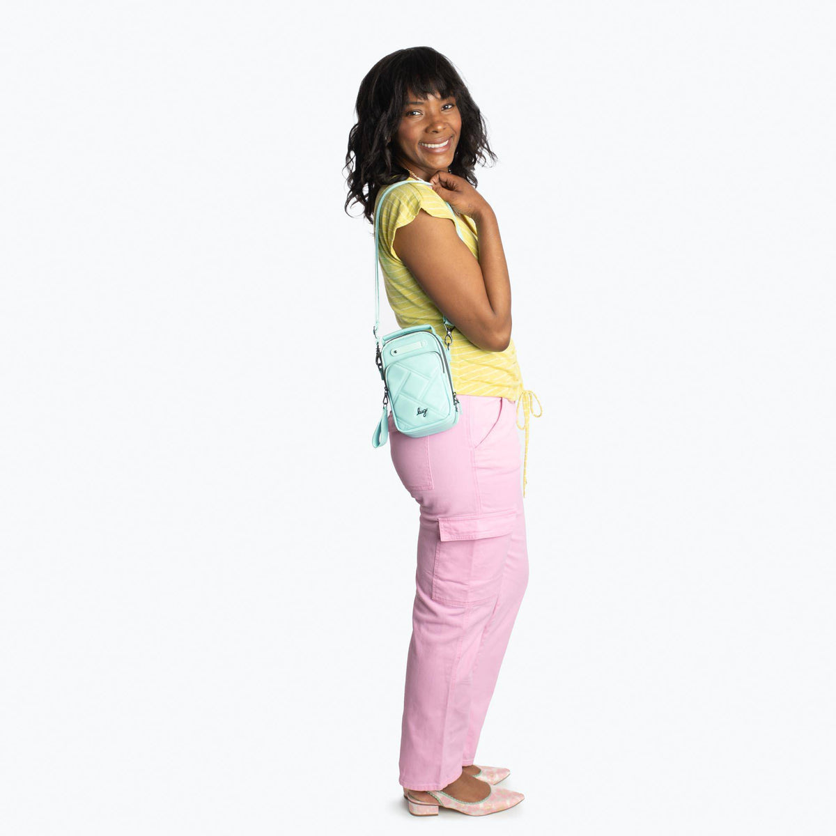 Skeeter Mini SE Satin Luxe VL Convertible Crossbody Bag - - SkeeterMiniSE_SatinLuxe_BagProportions_01