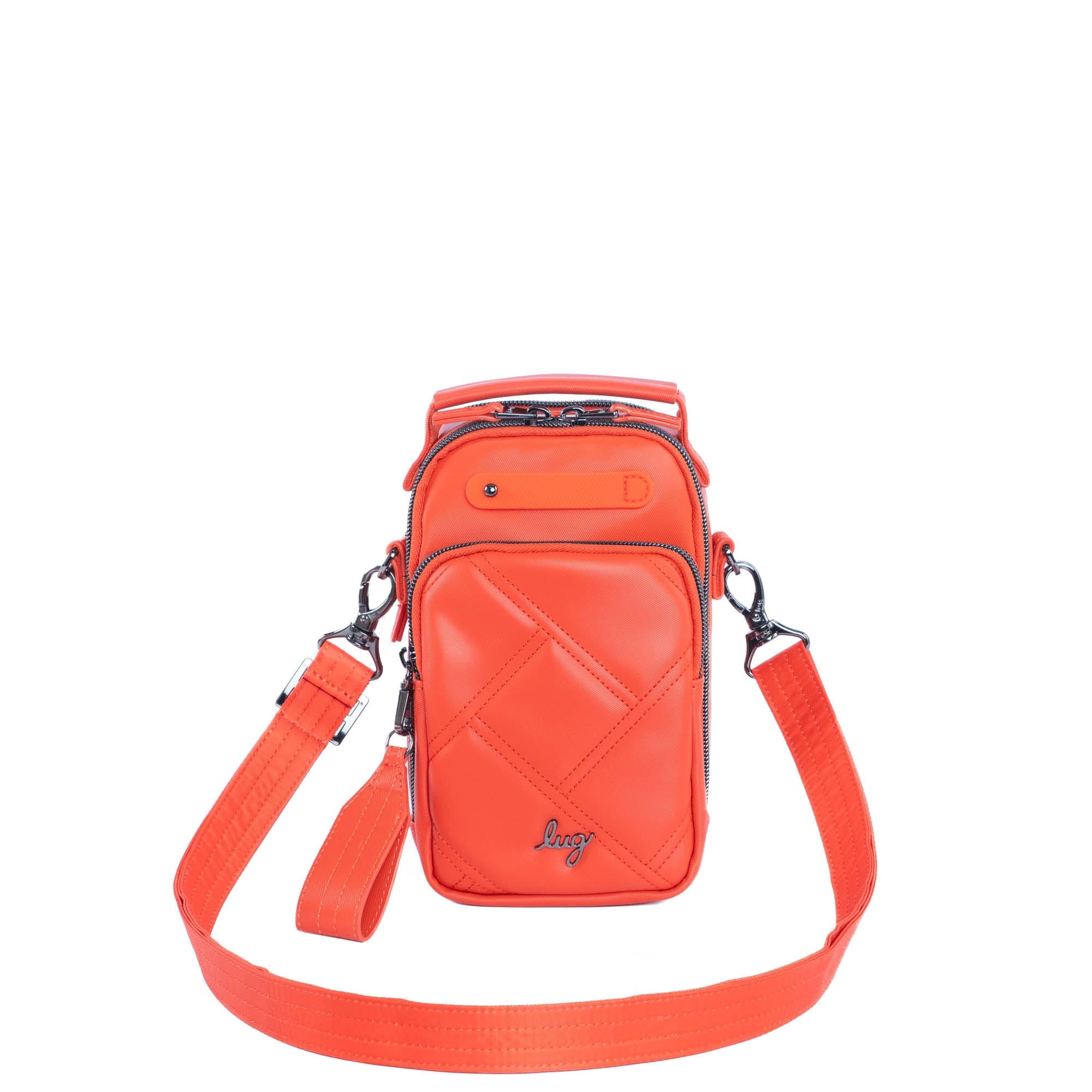 Skeeter Mini SE Satin Luxe VL Convertible Crossbody Bag - - SkeeterMiniSE_SatinLuxe_Papaya_01_c428e6ce-6050-4034-a2bb-4765d789b4b0
