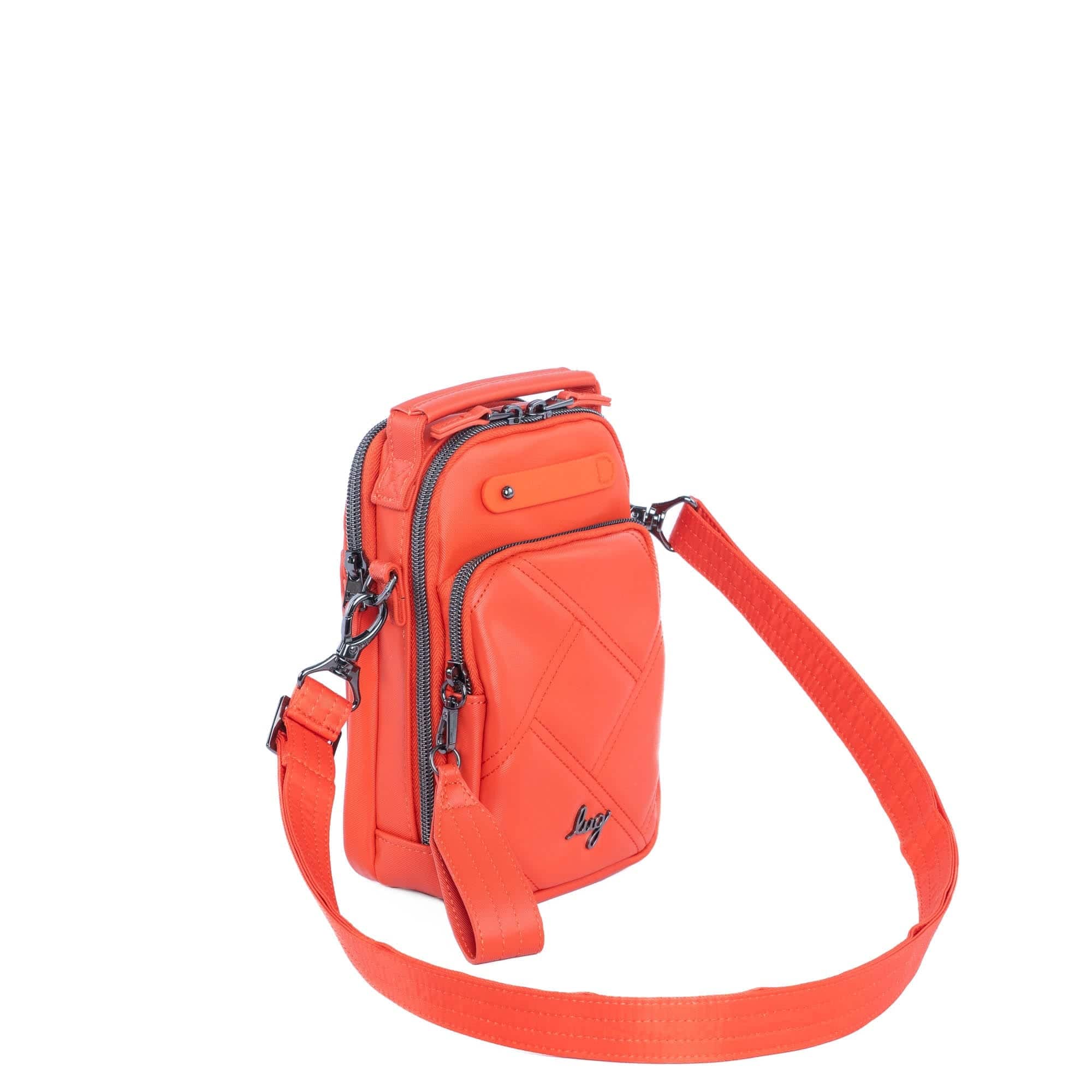 Skeeter Mini SE Satin Luxe VL Convertible Crossbody Bag - BLACK - SkeeterMiniSE_SatinLuxe_Papaya_02