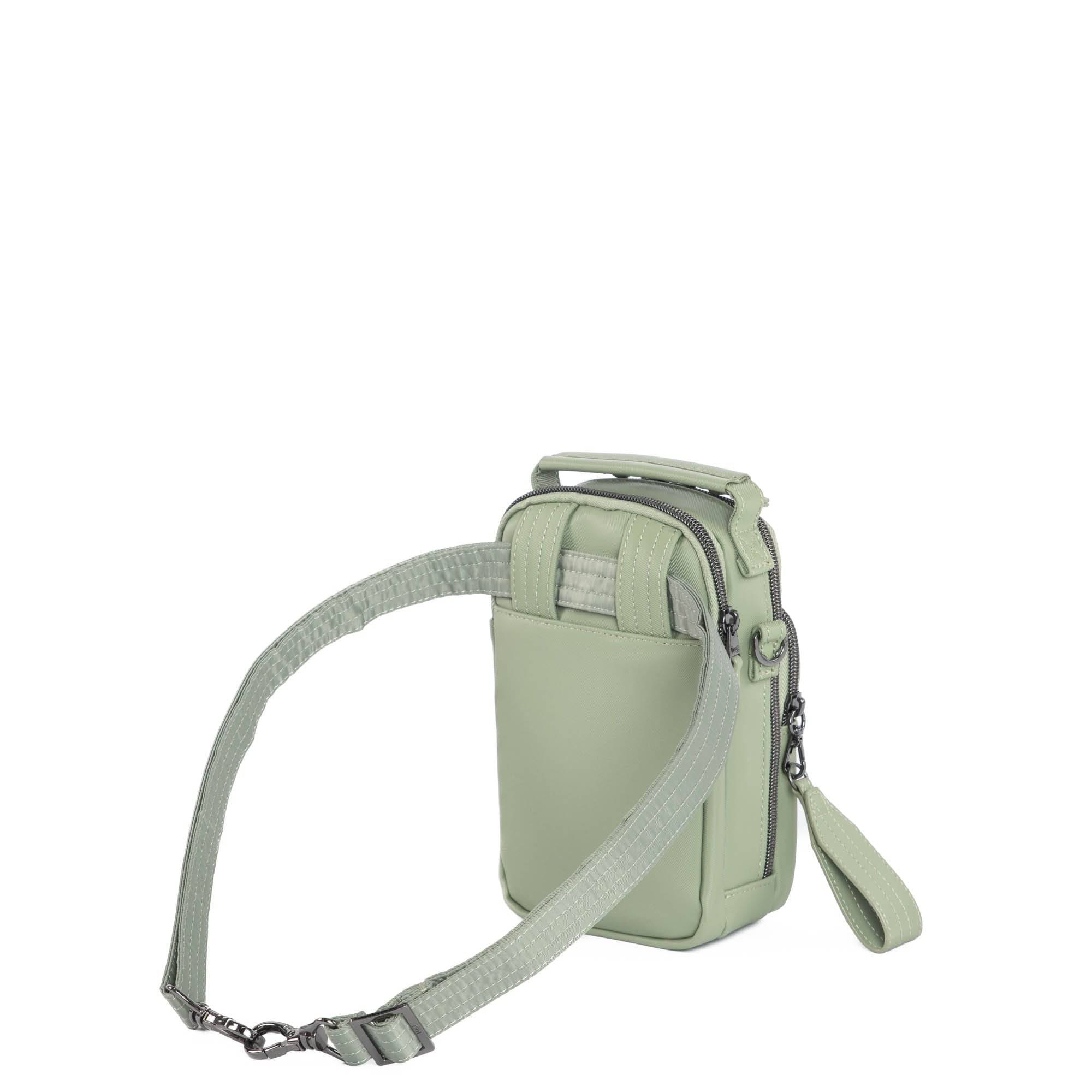 Skeeter Mini SE Satin Luxe VL Convertible Crossbody Bag - SAGE GREEN - SkeeterMiniSE_SatinLuxe_SageGreen_05