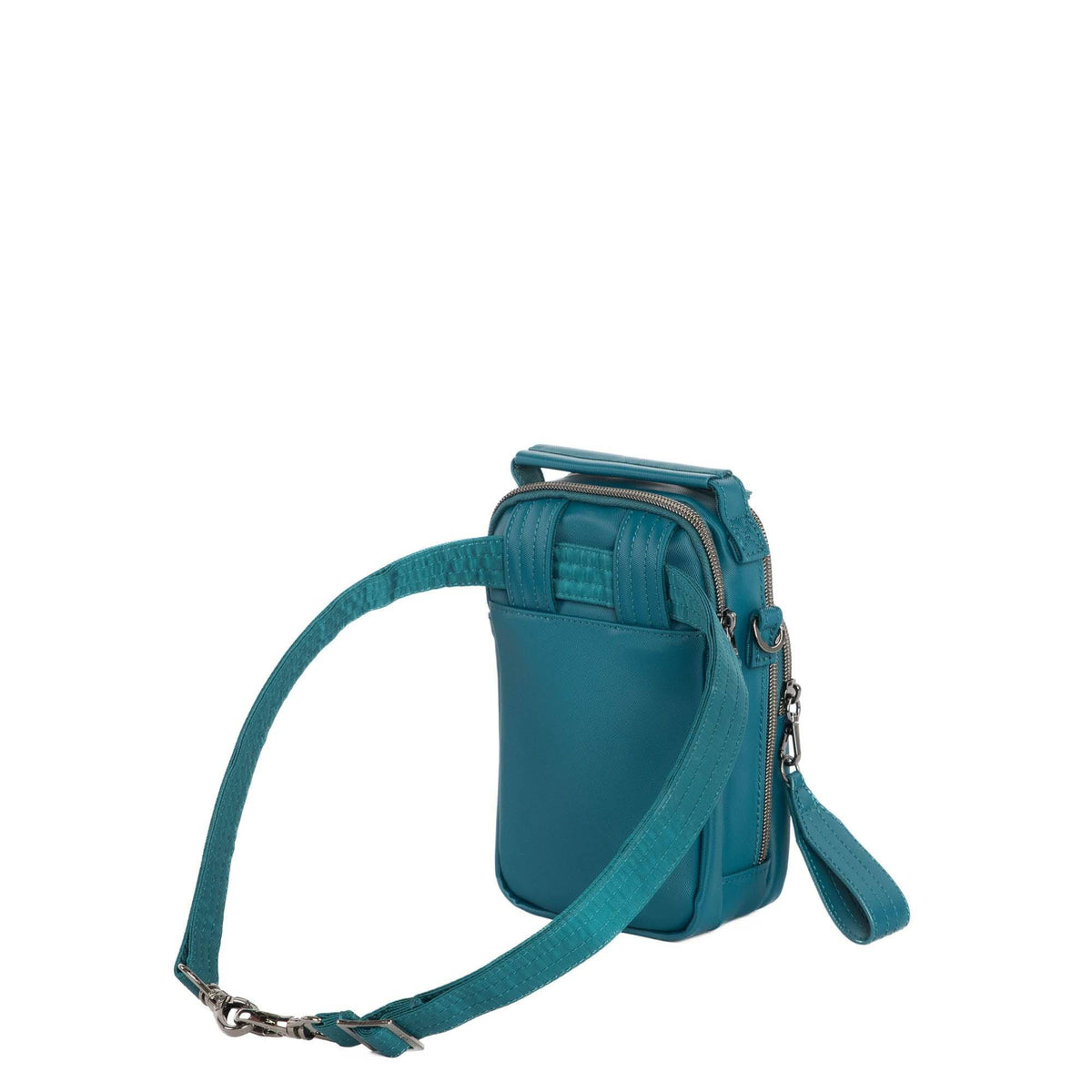 Skeeter Mini SE Satin Luxe VL Convertible Crossbody Bag - TEAL - SkeeterMiniSE_SatinLuxe_Teal_05