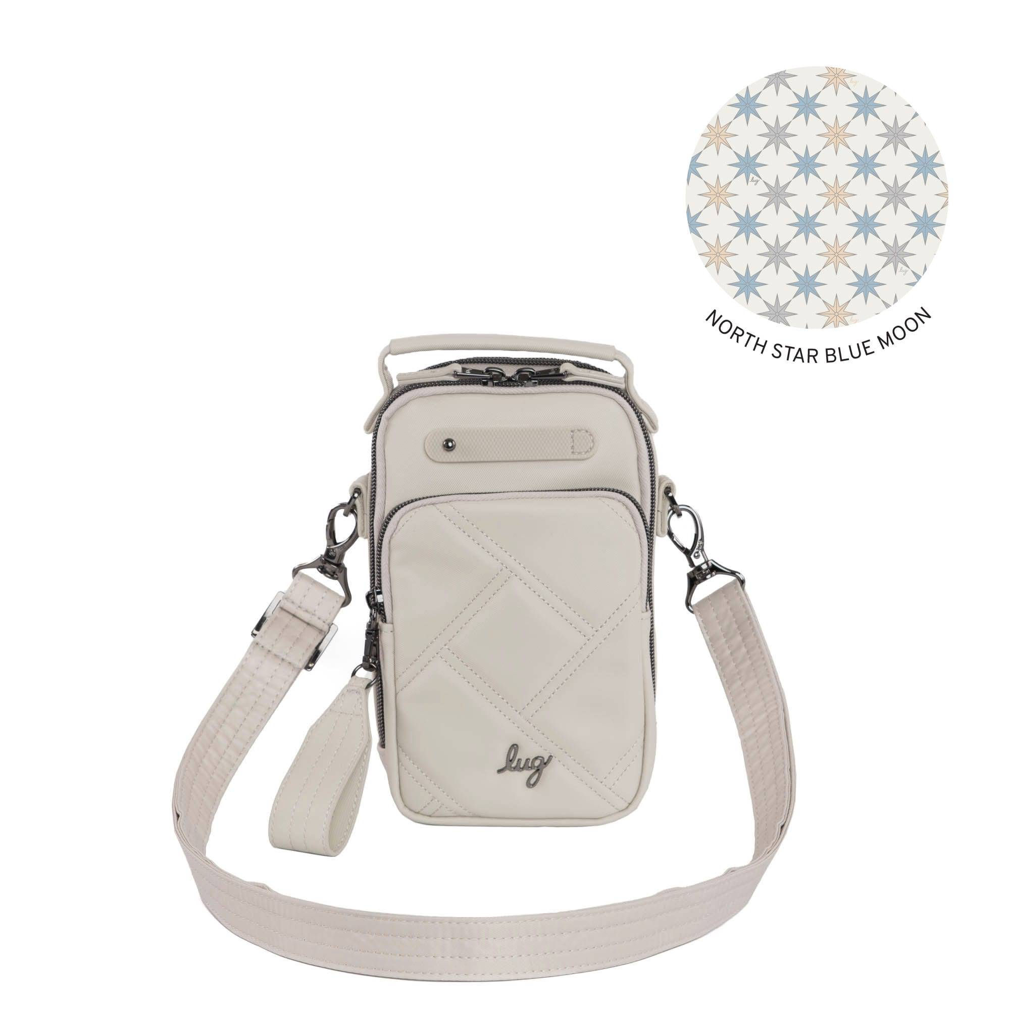Skeeter Mini SE Satin Luxe VL Convertible Crossbody Bag - PEBBLE - SkeeterSE_Pebble
