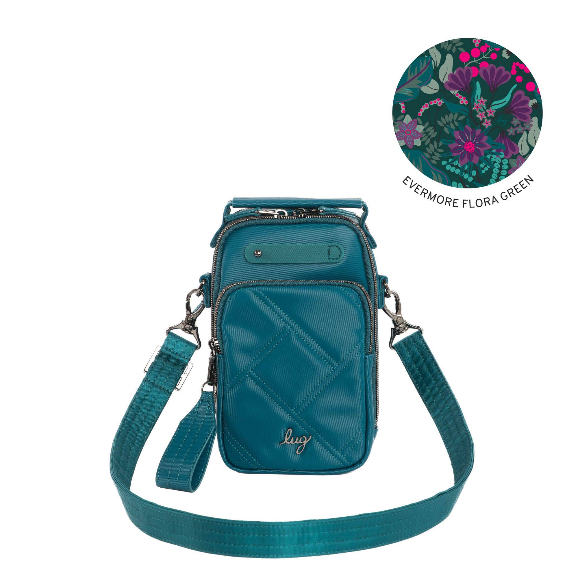 Skeeter Mini SE Satin Luxe VL Convertible Crossbody Bag - TEAL - SkeeterSE_Teal