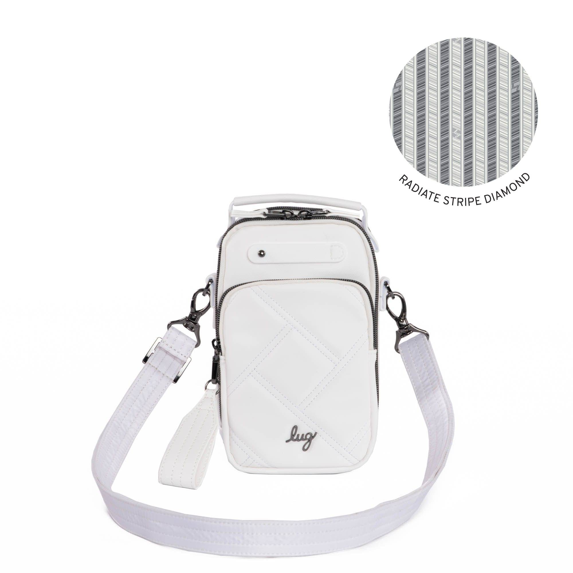 Skeeter Mini SE Satin Luxe VL Convertible Crossbody Bag - WHITE - SkeeterSE_White