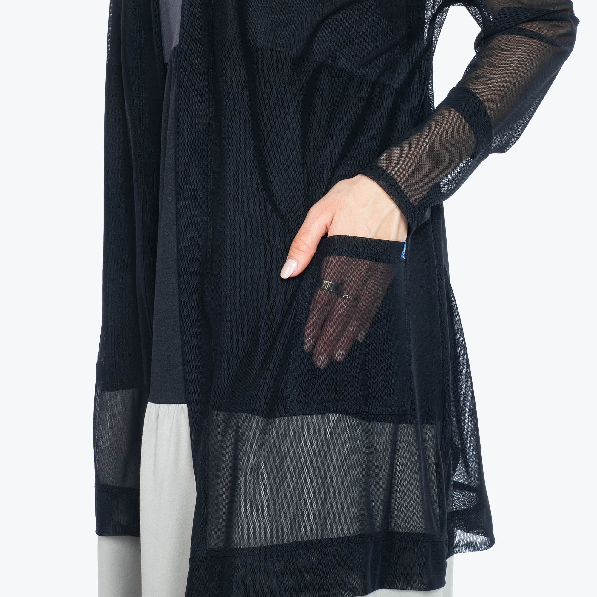 Skeeter Lightweight Cardigan - BLACK - Skeeter_Black_S_04