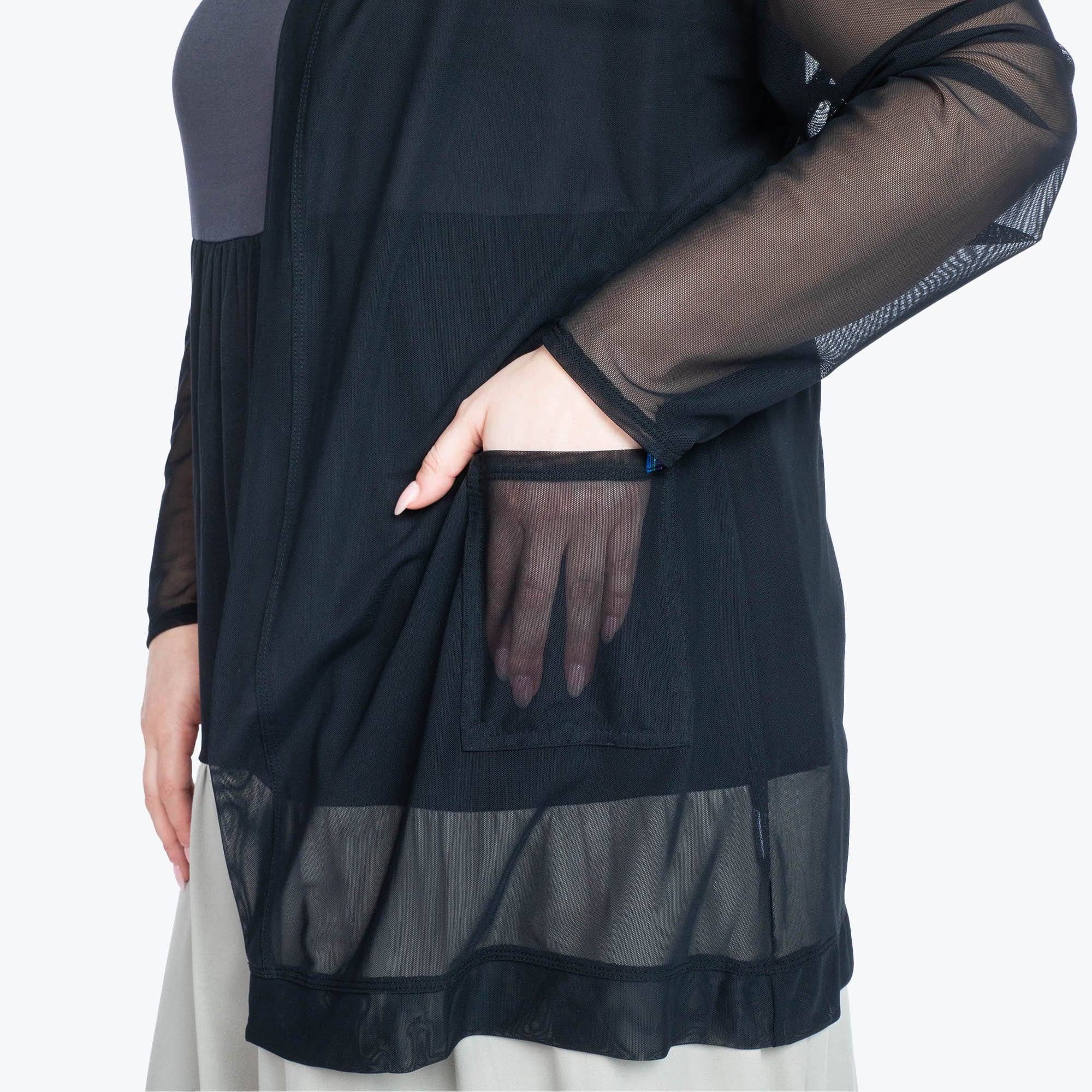 Skeeter Lightweight Cardigan - BLACK - Skeeter_Black_XL_04