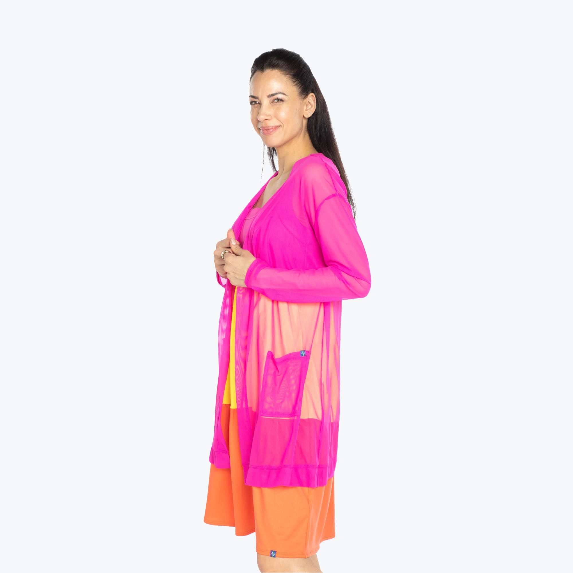 Skeeter Lightweight Cardigan - MAGENTA - Skeeter_Magenta_S_03