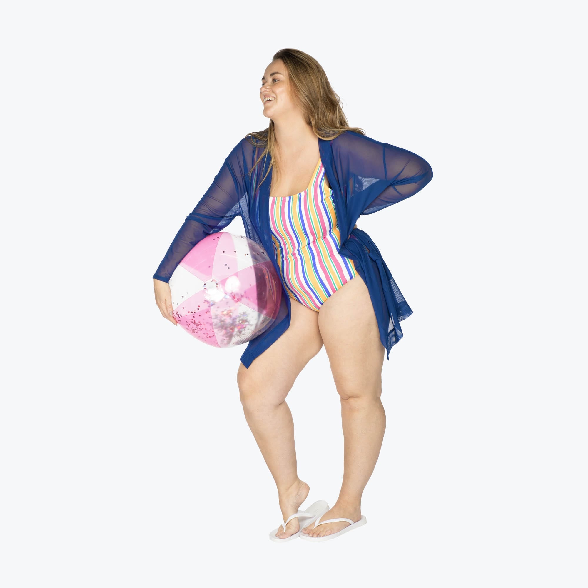 Skeeter Lightweight Cardigan - NAVY - Skeeter_Navy_Swimwear