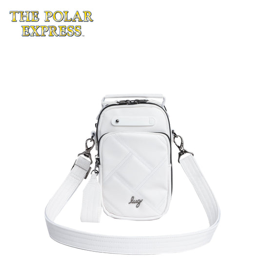 Build-A-Bag Polar Express Collection Skeeter Mini Bridge Satin Luxe VL Convertible Crossbody Bag - - Skeeter_PE