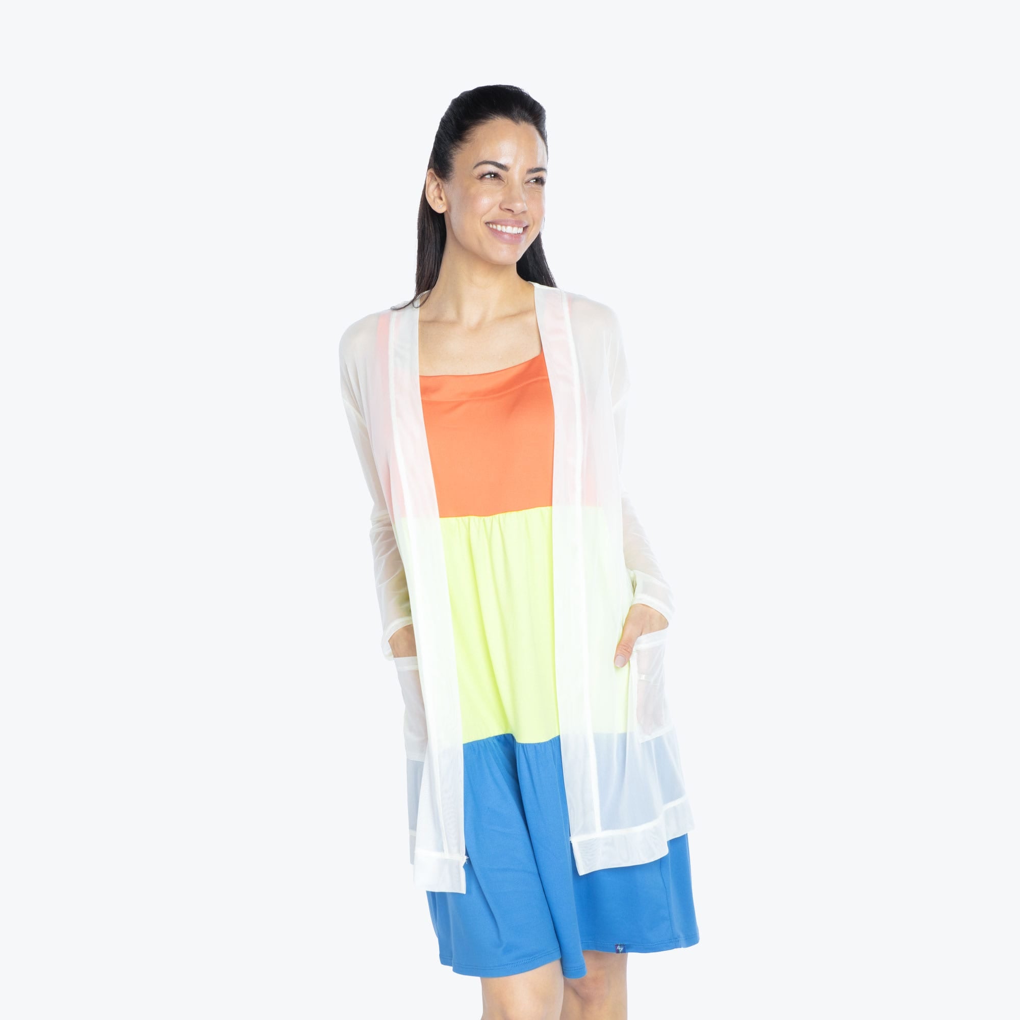 Skeeter Lightweight Cardigan - WHITE - Skeeter_White_S_01