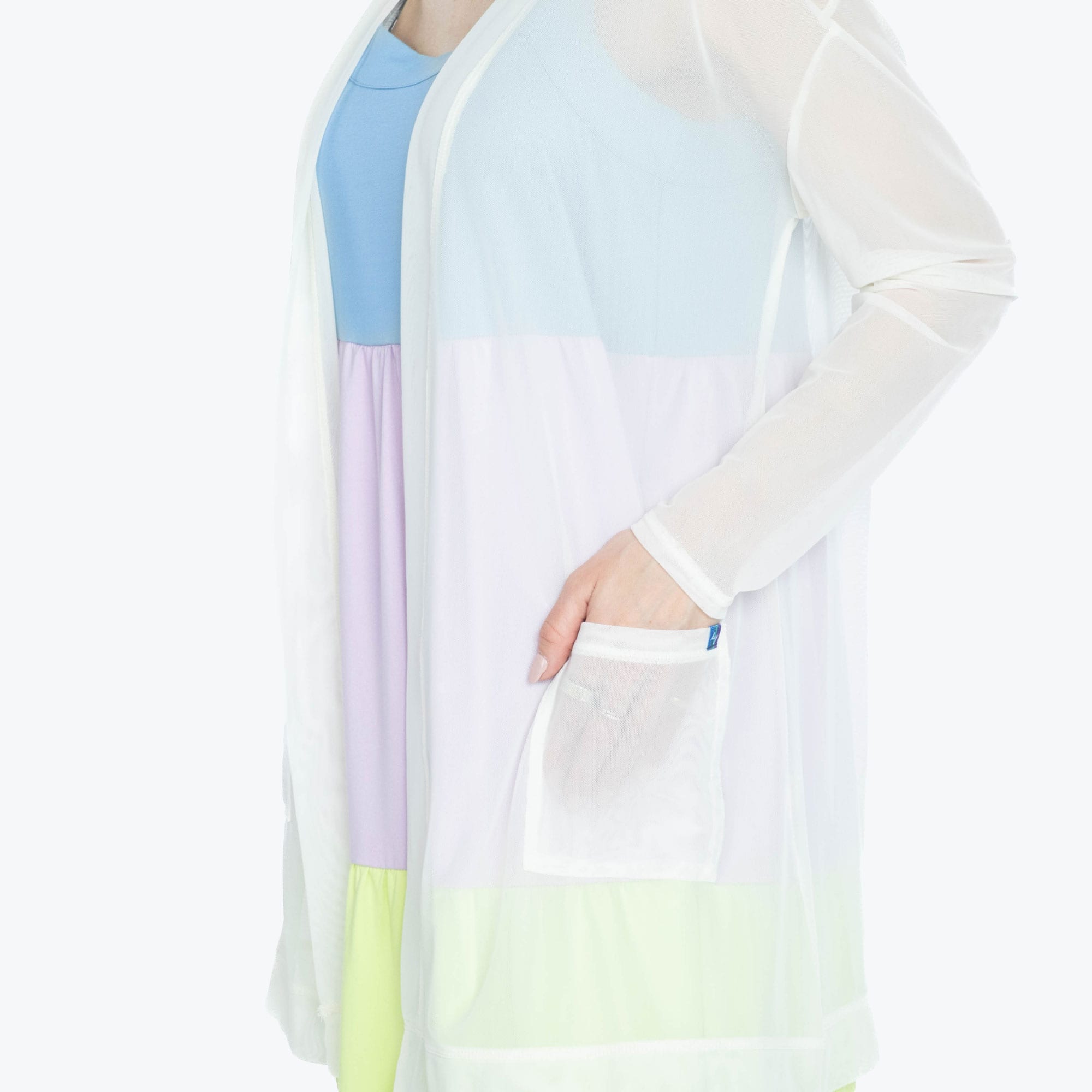 Skeeter Lightweight Cardigan - WHITE - Skeeter_White_S_04