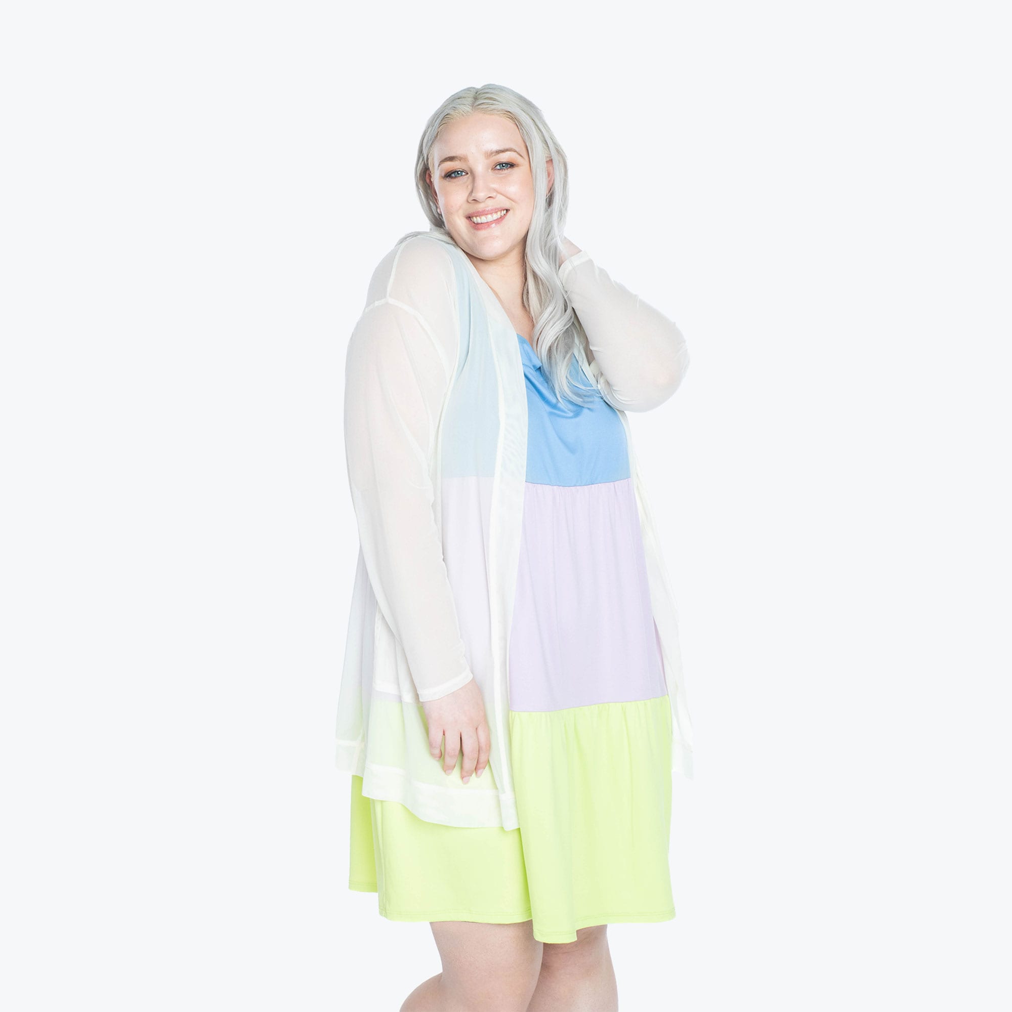 Skeeter Lightweight Cardigan - WHITE - Skeeter_White_XL_01