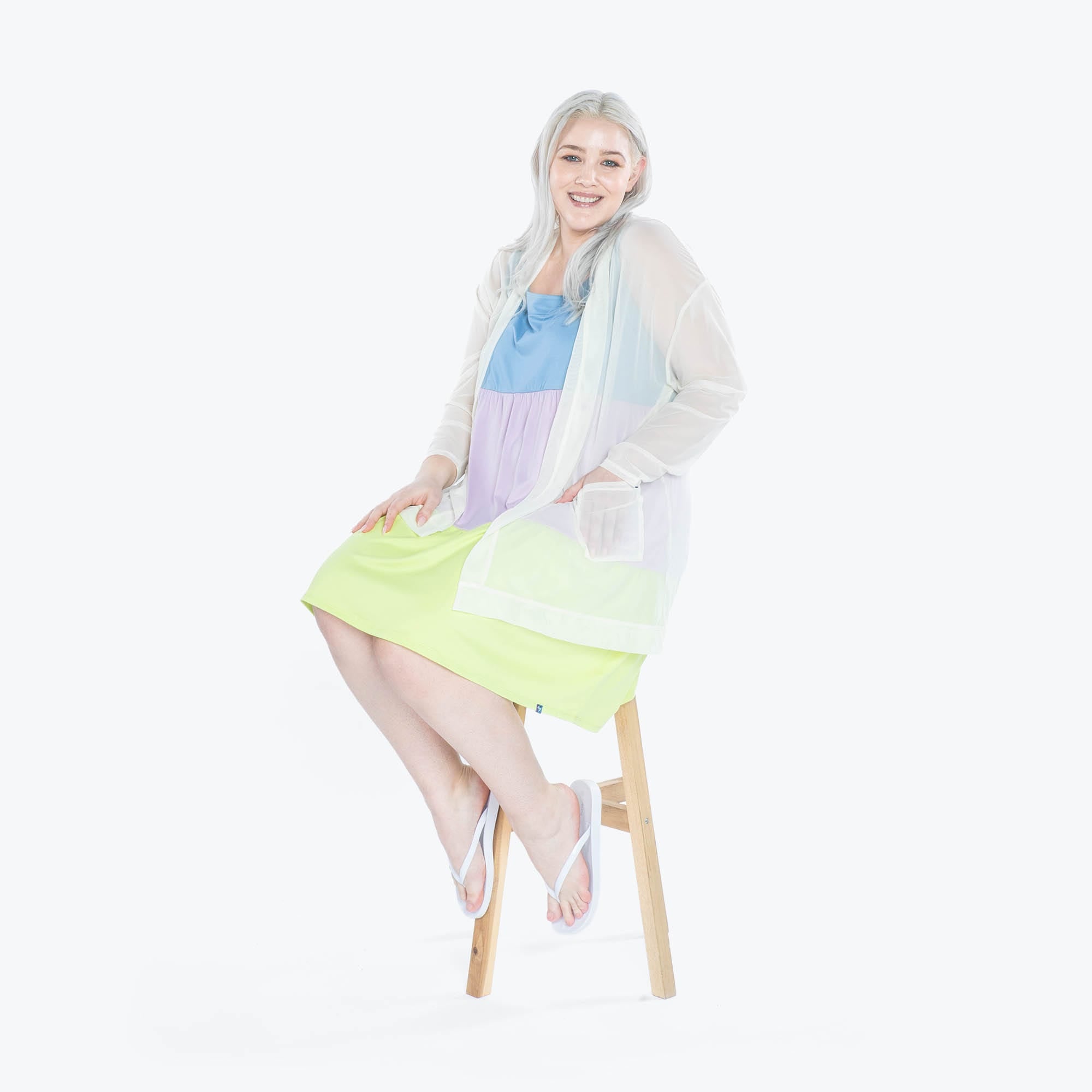 Skeeter Lightweight Cardigan - WHITE - Skeeter_White_XL_05