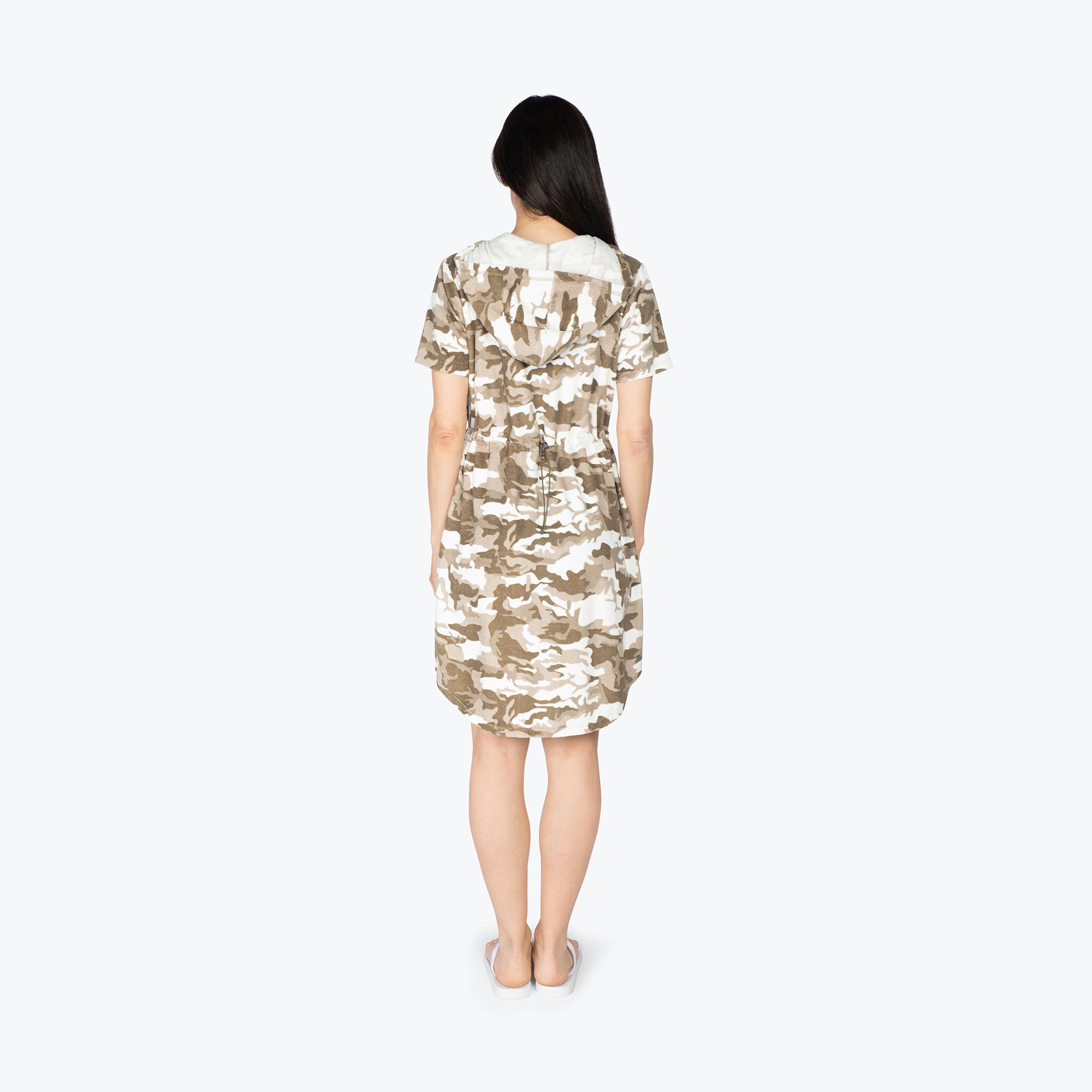 Skipper Coverup Hooded Dress - CAMO TAUPE - Skipper_Apparel_Camo_Taupe_S_02