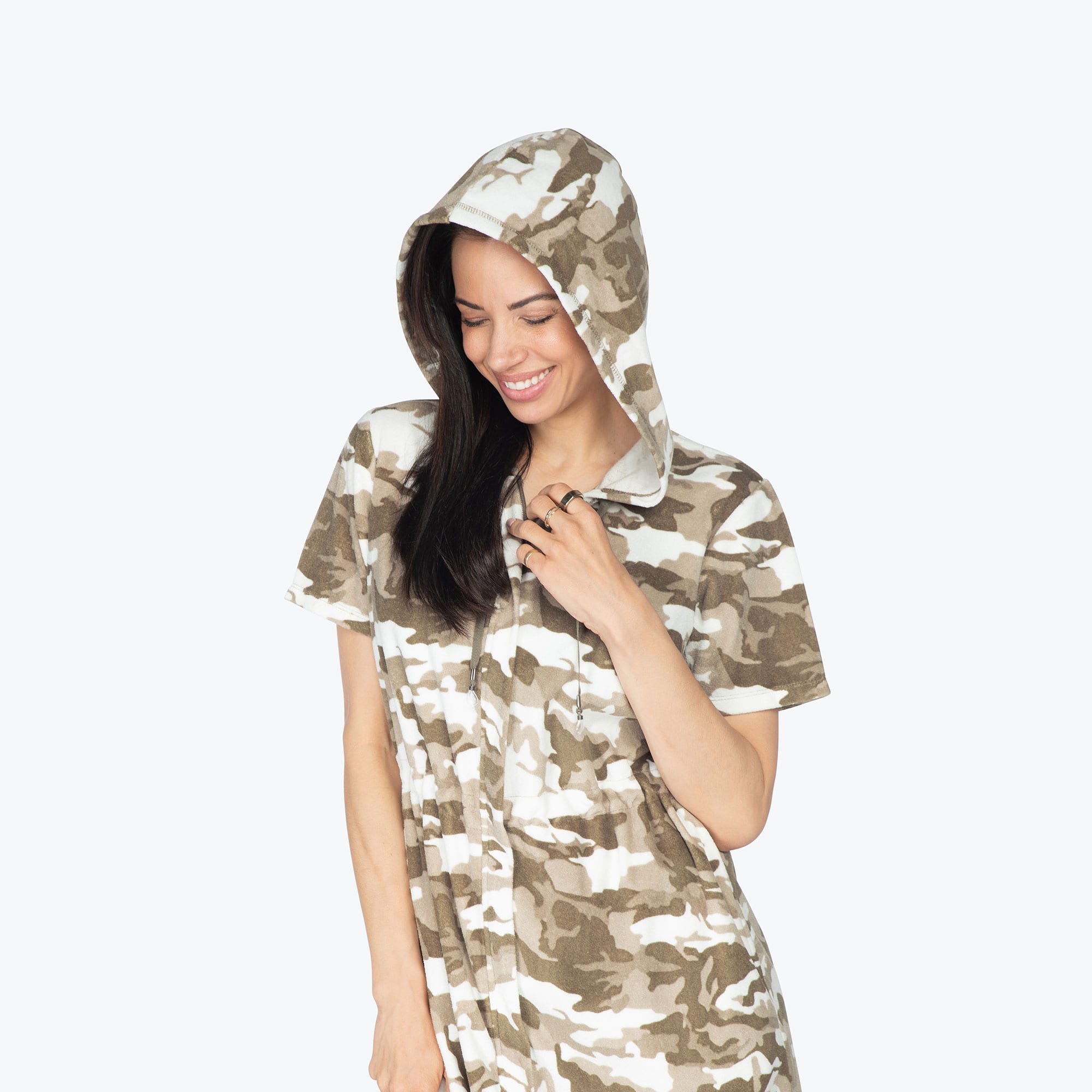 Skipper Coverup Hooded Dress - CAMO TAUPE - Skipper_Apparel_Camo_Taupe_S_03