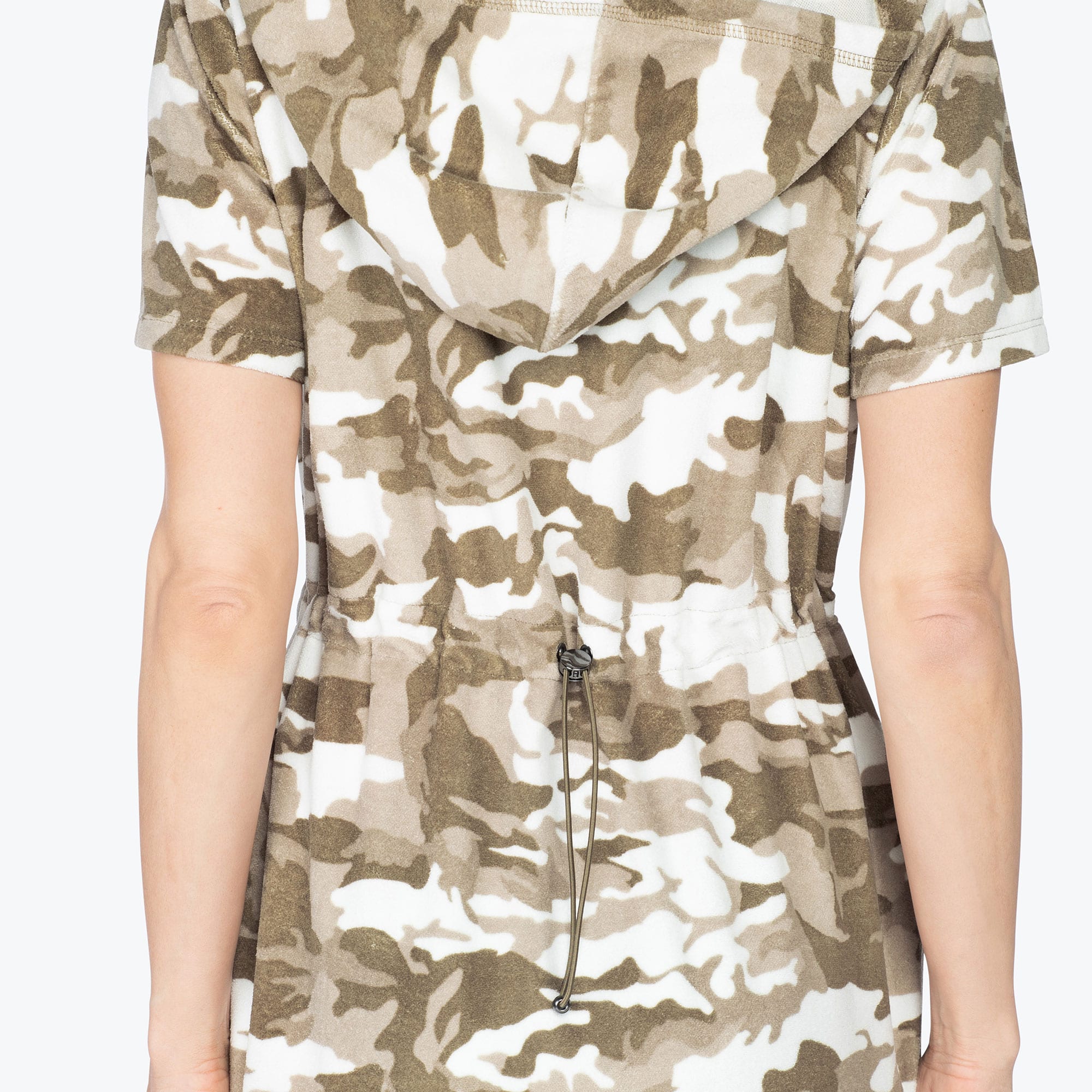 Skipper Coverup Hooded Dress - CAMO TAUPE - Skipper_Apparel_Camo_Taupe_S_04b