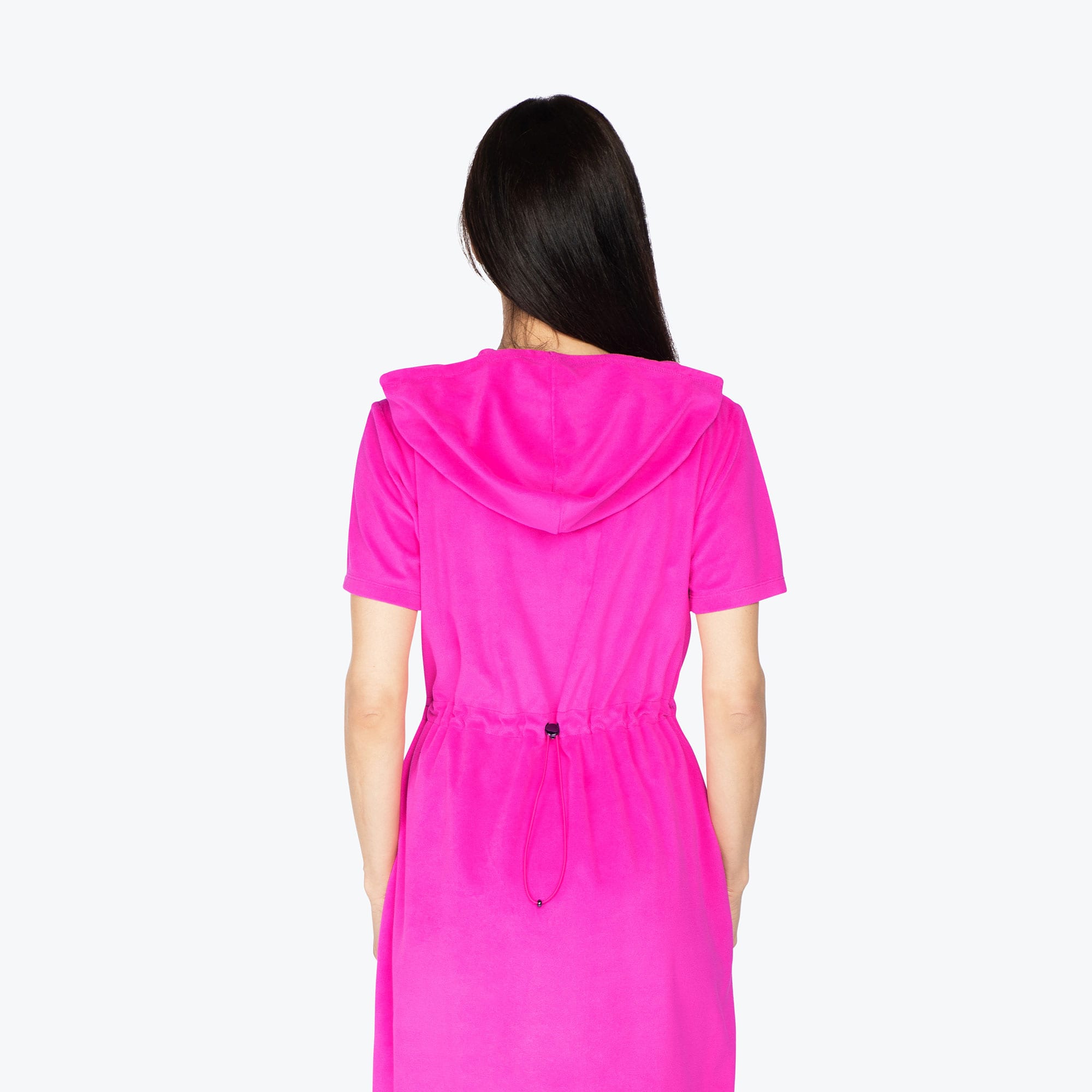 Skipper Coverup Hooded Dress - MAGENTA - Skipper_Apparel_Magenta_S_02