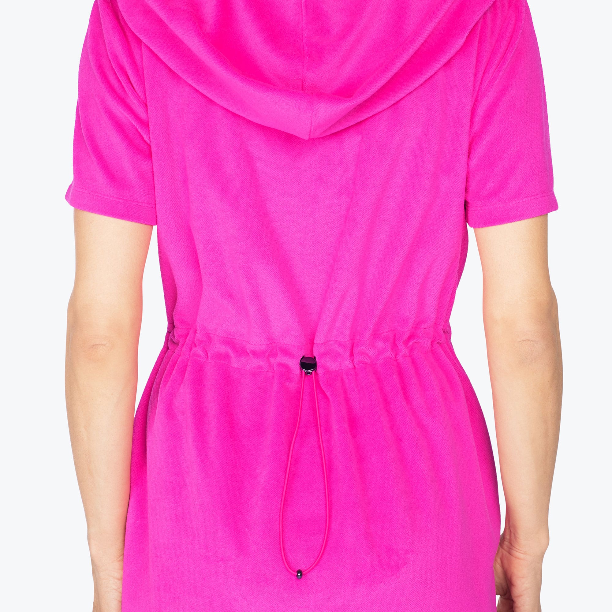 Skipper Coverup Hooded Dress - MAGENTA - Skipper_Apparel_Magenta_S_04b