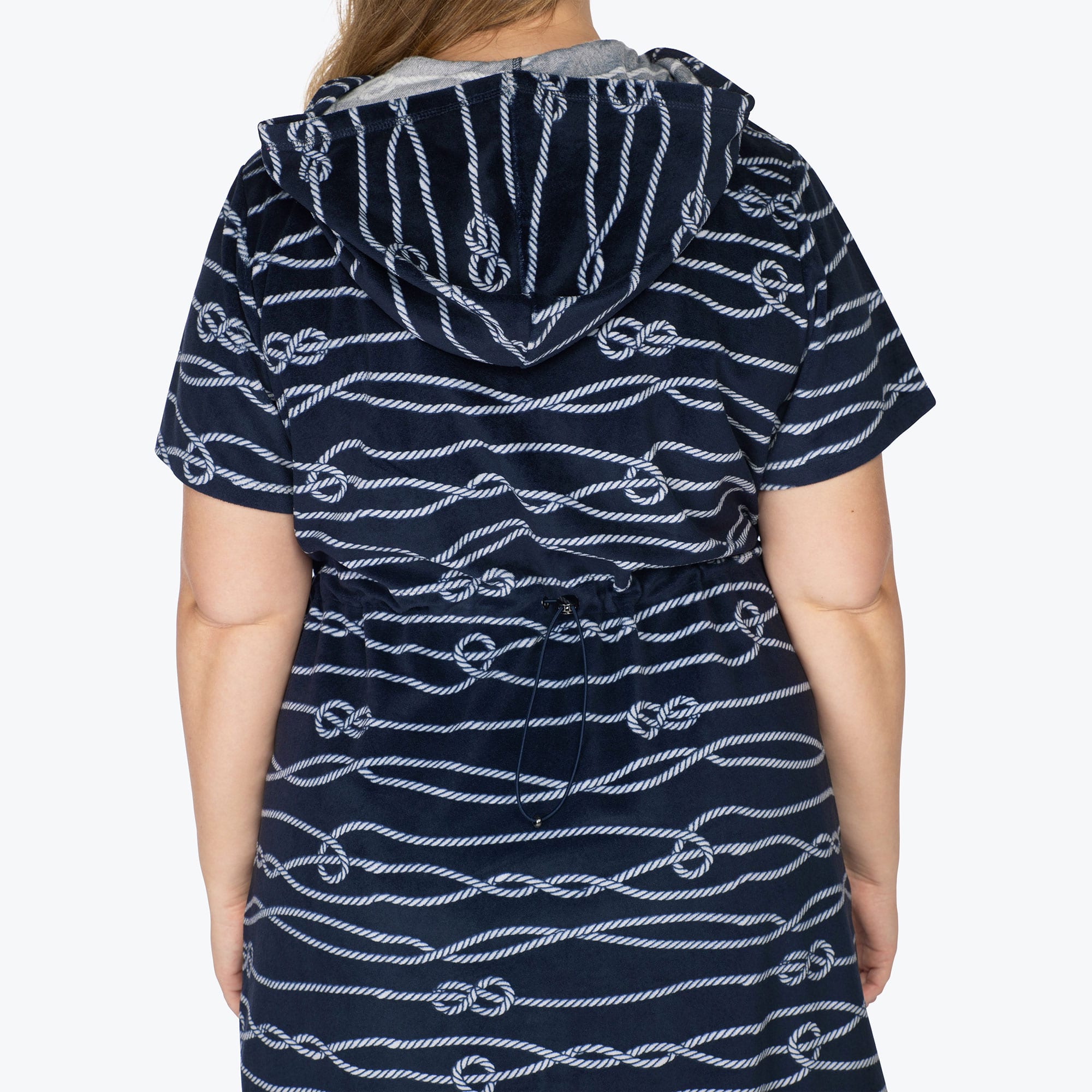 Skipper Coverup Hooded Dress - NAUTICAL NAVY - Skipper_Apparel_Nautical_Navy_XL_04b