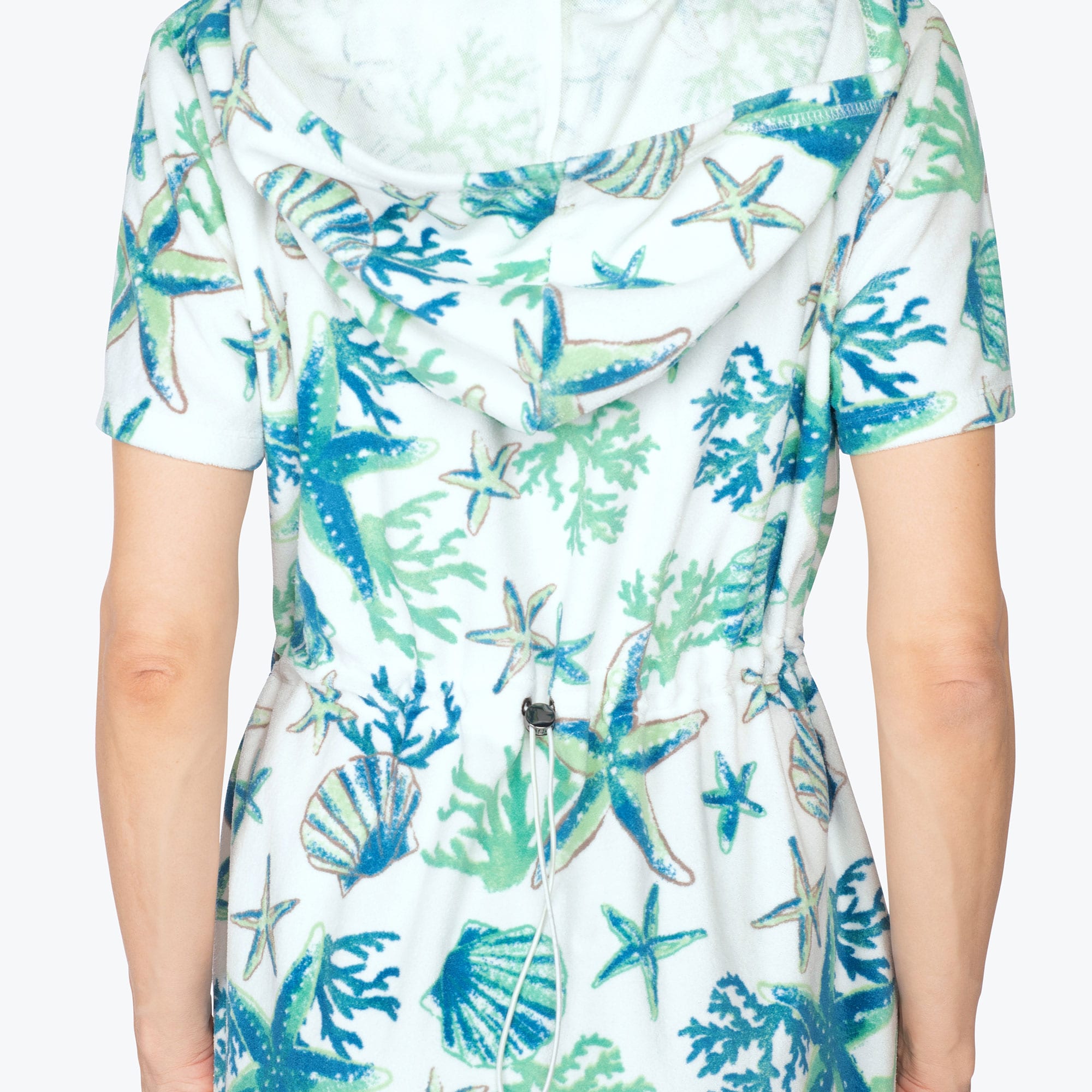 Skipper Coverup Hooded Dress - STARS AND SHELLS - Skipper_Apparel_Stars_Shells_S_04b