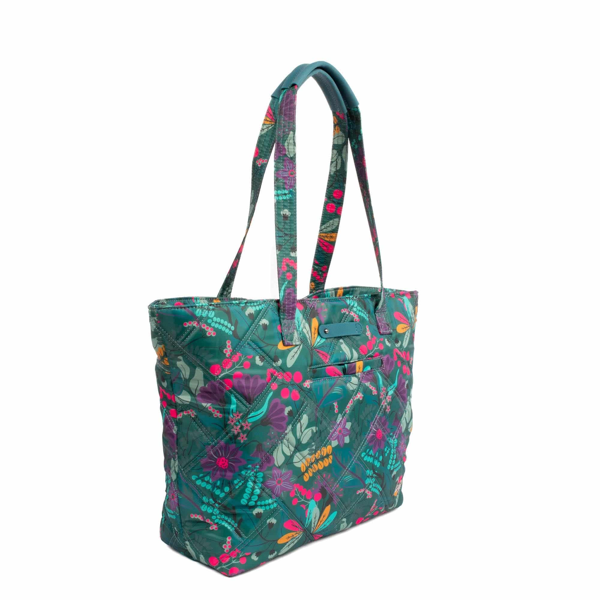 Skyliner Tote Bag - EVERMORE FLORA GREEN - Skyliner2_EvermoreFloraGreen_02