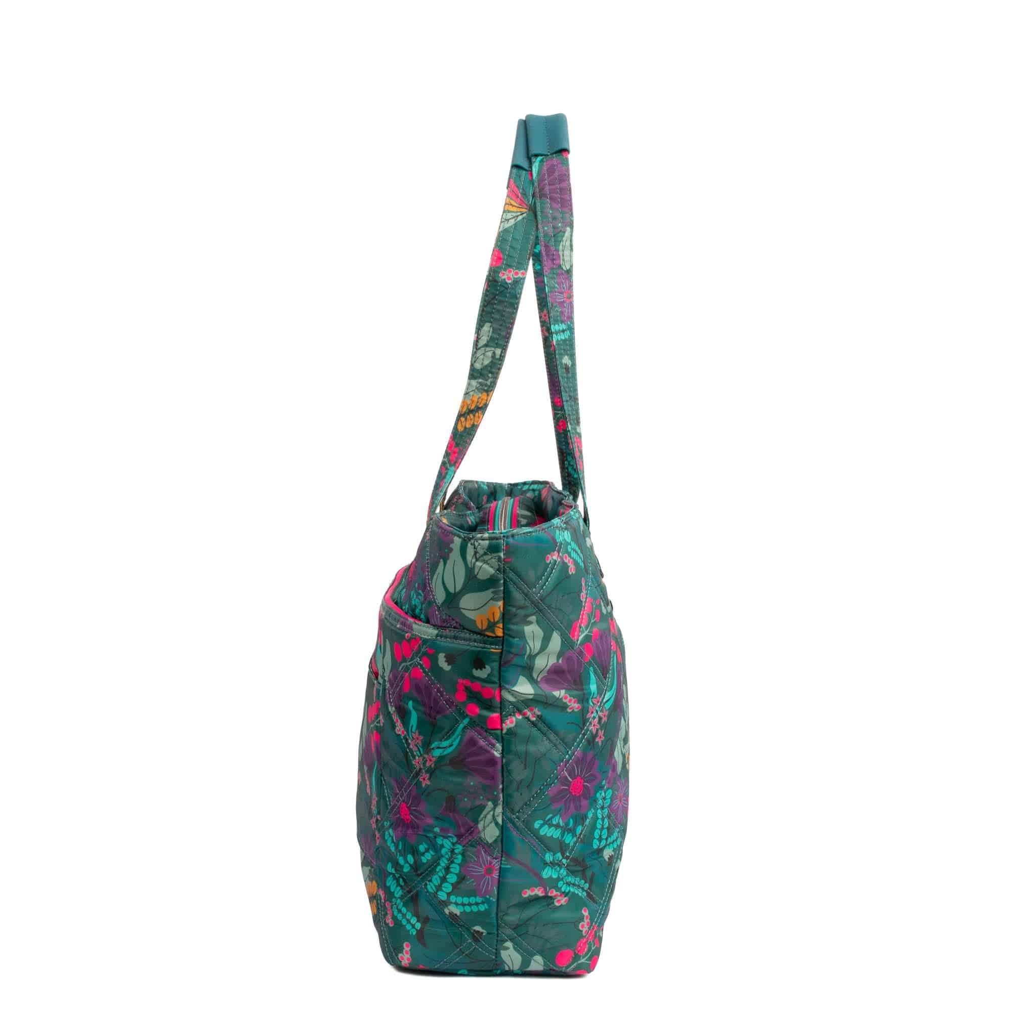 Skyliner Tote Bag - EVERMORE FLORA GREEN - Skyliner2_EvermoreFloraGreen_03