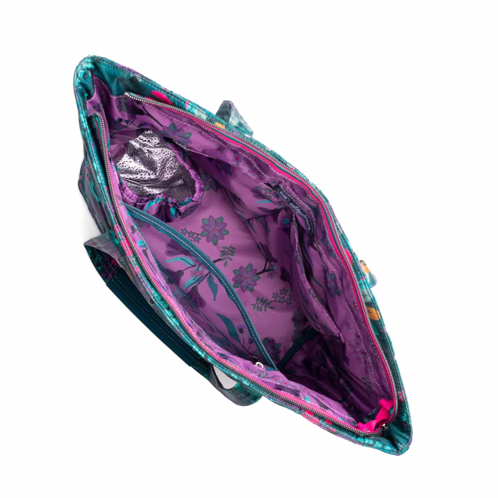 Skyliner Tote Bag - EVERMORE FLORA GREEN - Skyliner2_EvermoreFloraGreen_05