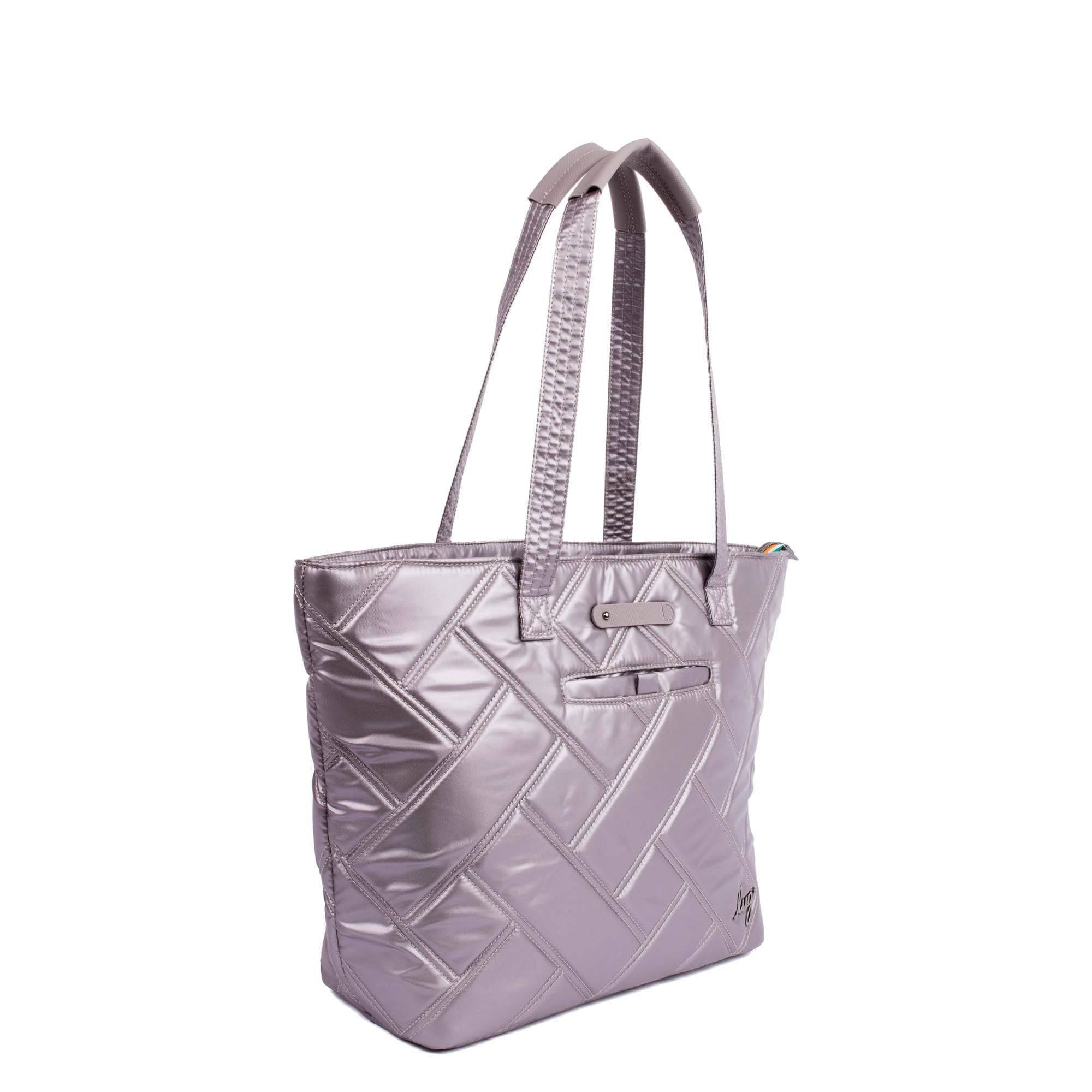 Skyliner Tote Bag - METALLIC PEARL - Skyliner2_MetallicPearl_02