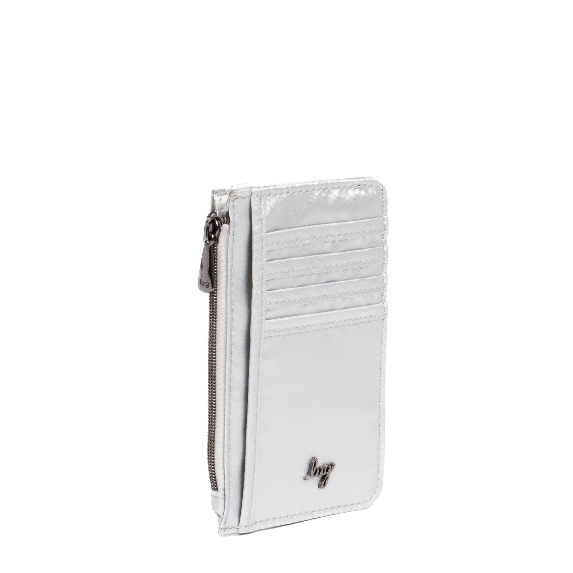 Slide RFID Card Wallet - METALLIC SILVER - Slide_MetallicSilver_03_179539f1-0258-4103-88a0-553b571513fa