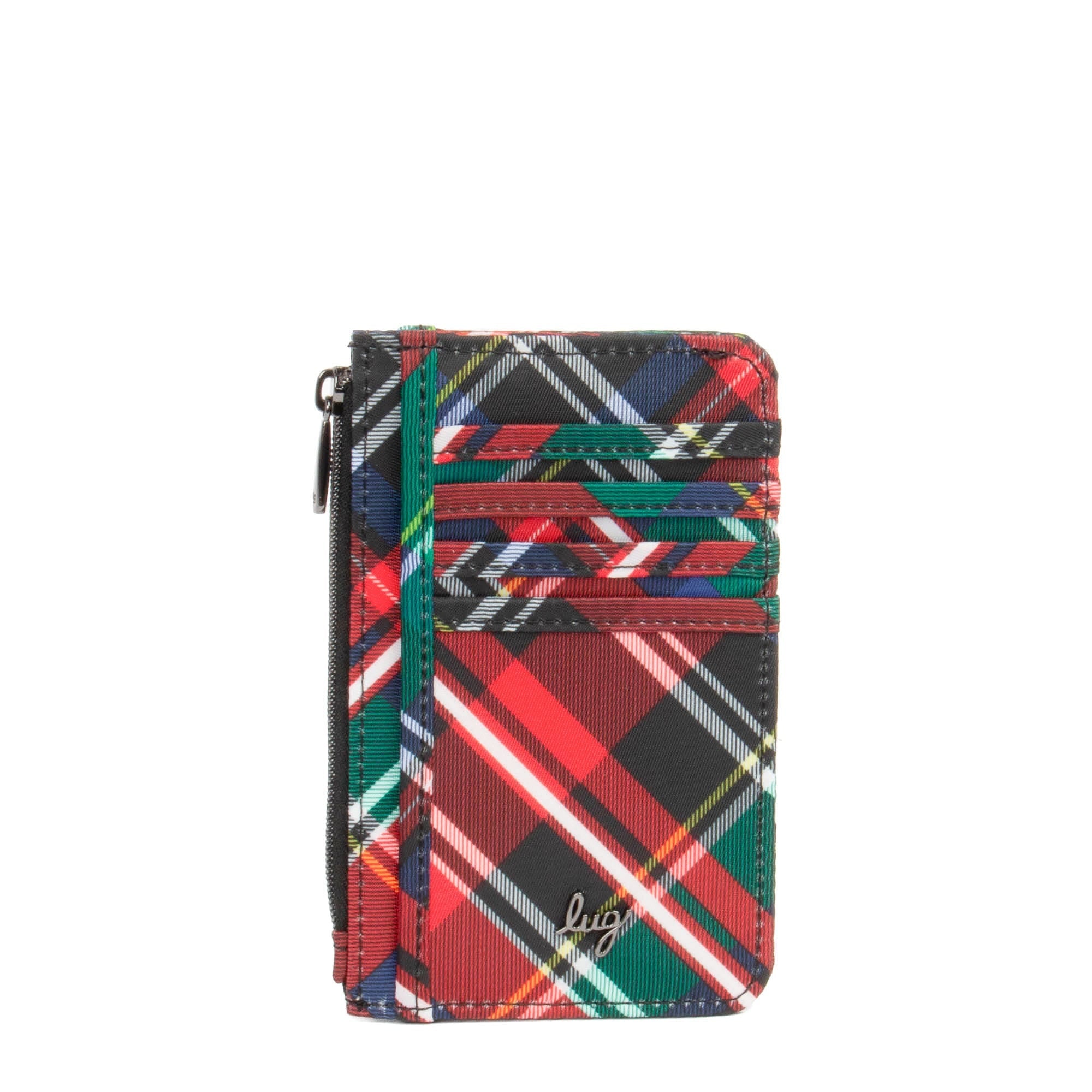 Slide RFID Card Wallet - TARTAN PLAID - Slide_TartanPlaid_01_b594d2c3-dcb9-4401-b9f4-22c5cd22ac25