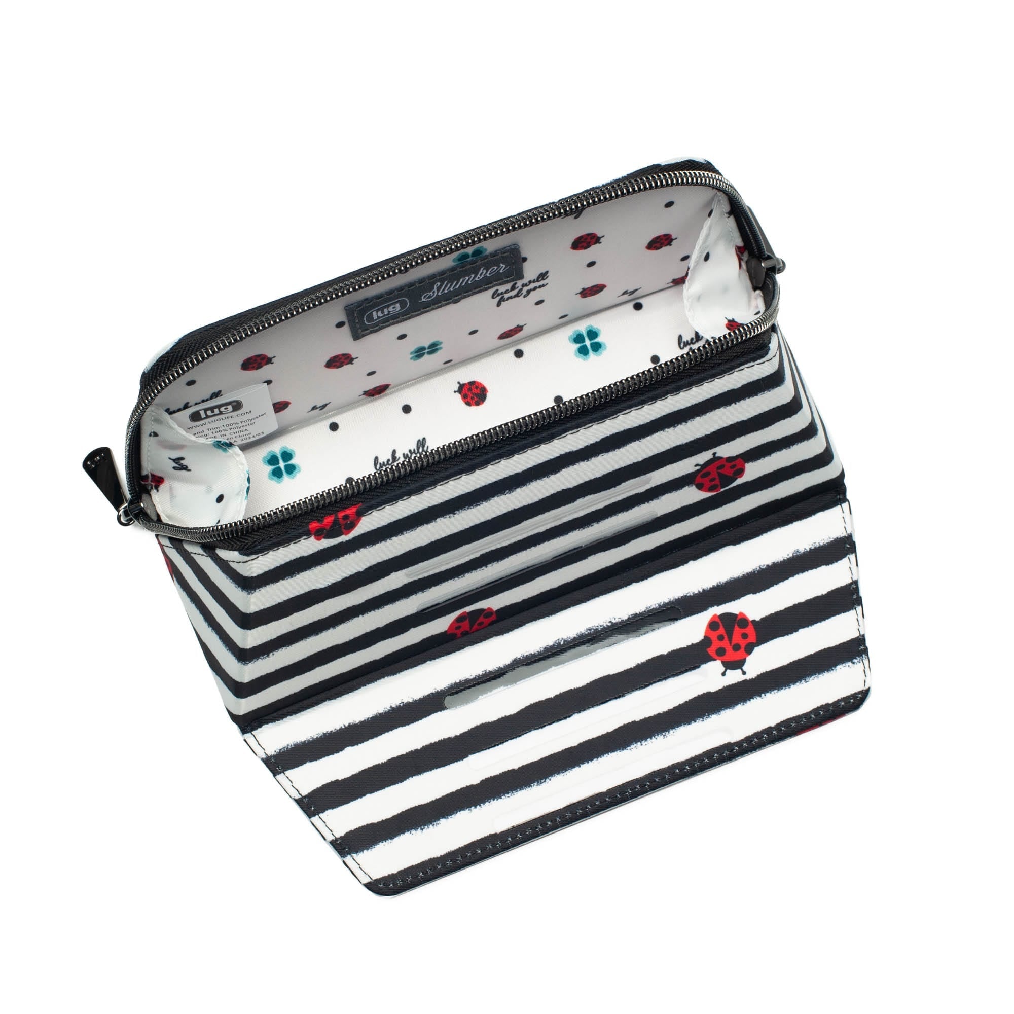 Slumber Accessory Storage Pouch - LADYBUG LANE - Slumber_LadybugLane_05