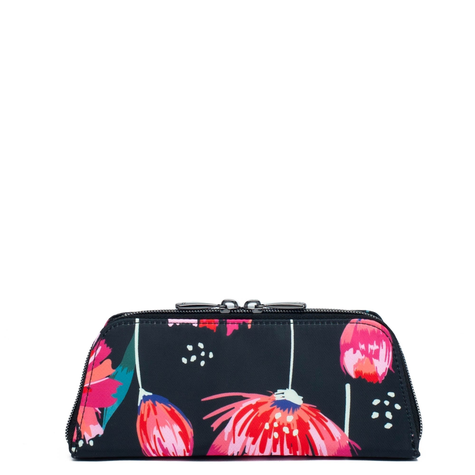 Slumber Accessory Storage Pouch - POMPOM FLORAL BLACK - Slumber_PomPomFloralBlack_04