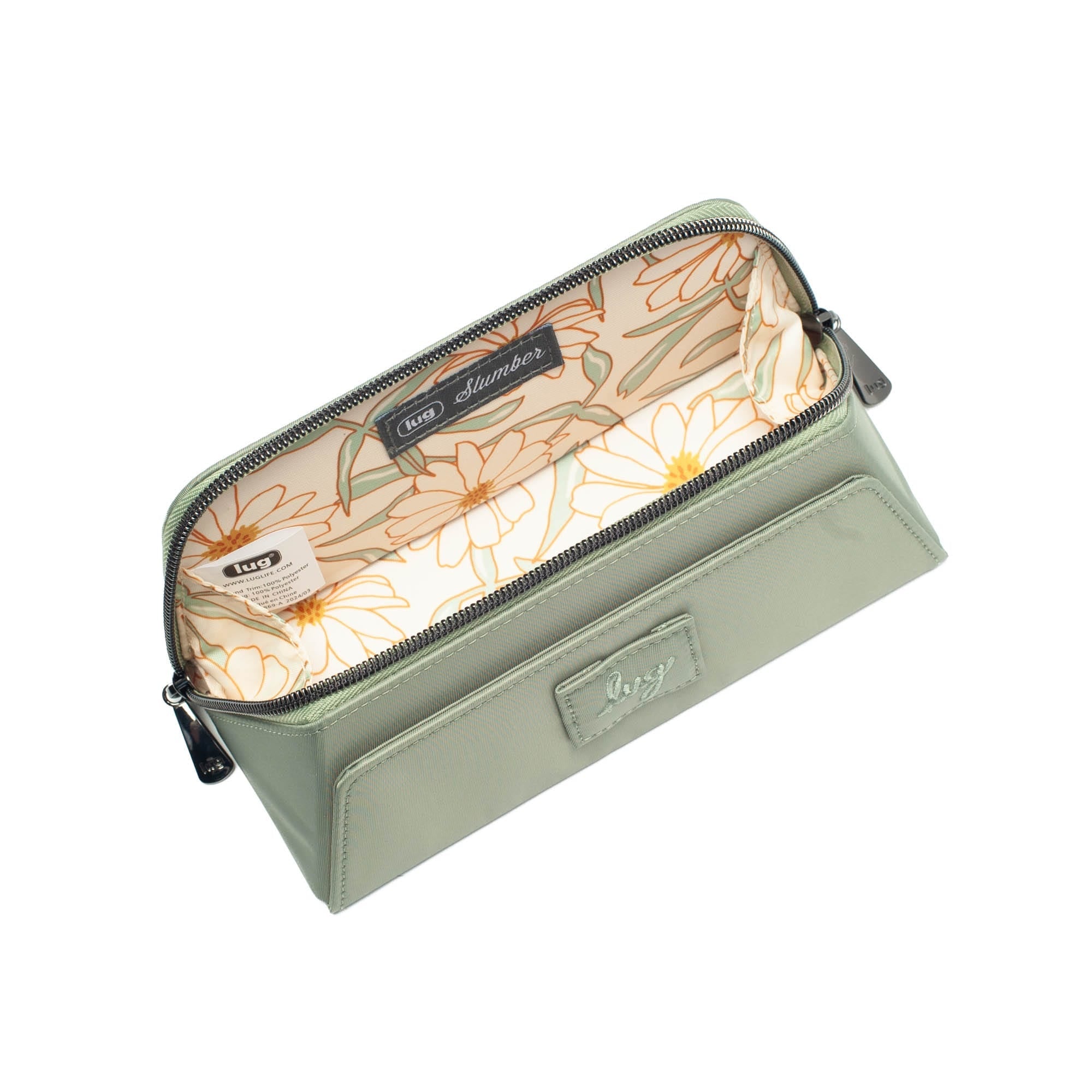 Slumber Accessory Storage Pouch - SAGE GREEN - Slumber_SageGreen_06