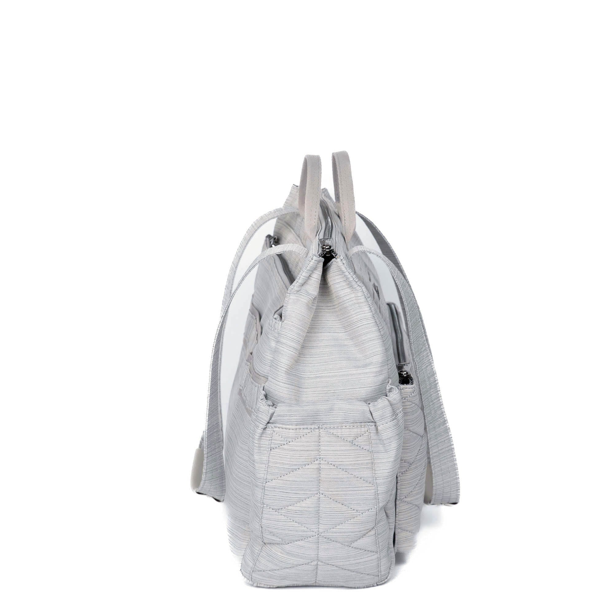 Soprano Tote Bag - BRUSHED SILVER - Soprano_BrushedSilver_03
