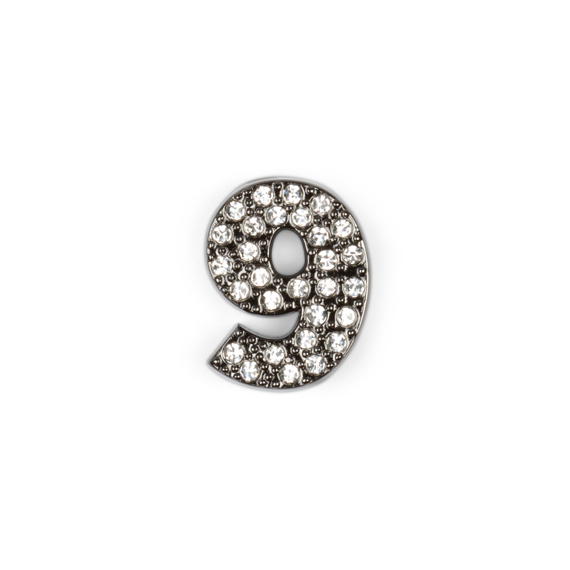Lug Sparkle Bag Charm - 9 - SparkleCharm_9withRhinestonesFinish_01