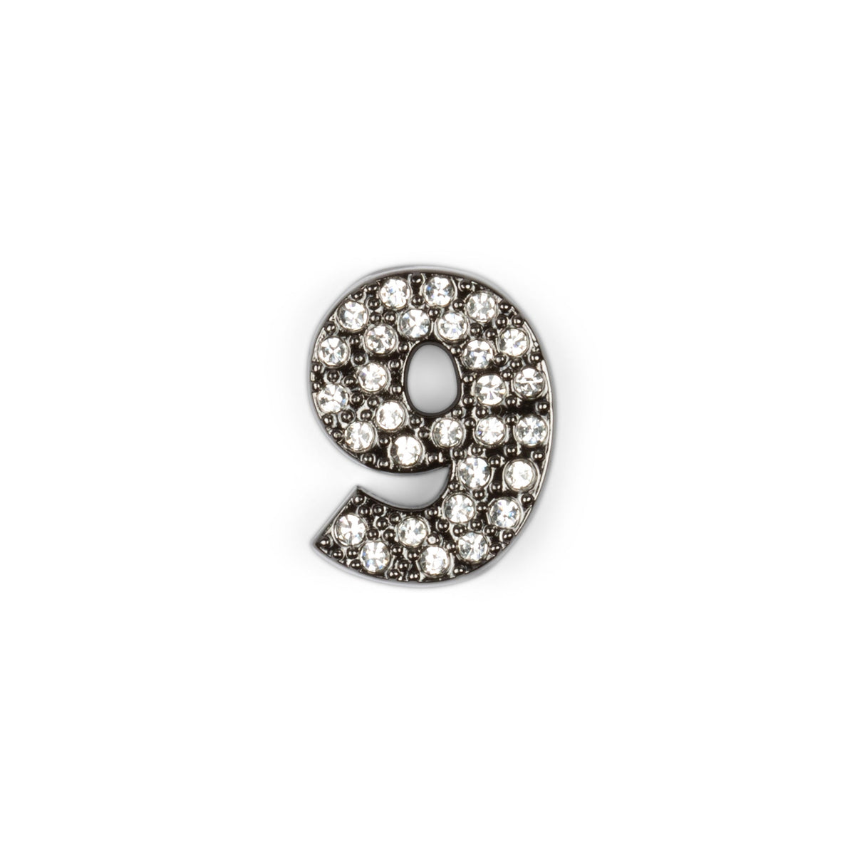 Lug Sparkle Bag Charm - 9 - SparkleCharm_9withRhinestonesFinish_01