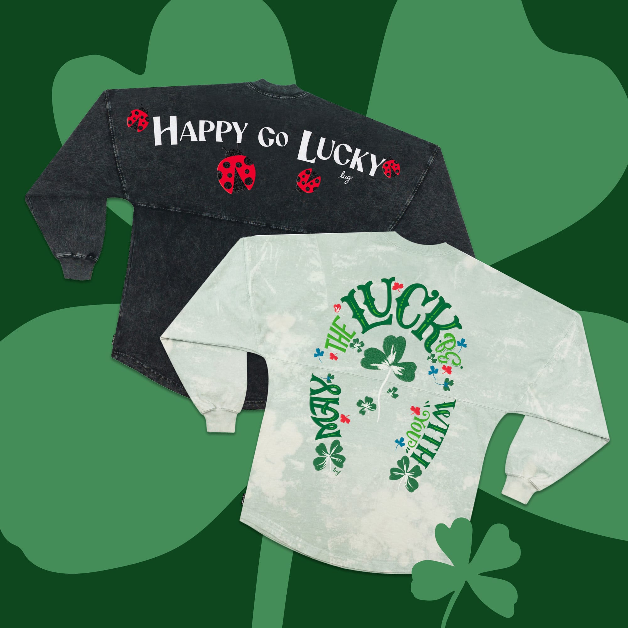 Lug x Spirit Jersey&#174; - Lucky Collection - - SpiritJersey_HappyGoLucky_Flatlay_01_9d2befd3-4261-469e-b160-43ffc0eac611