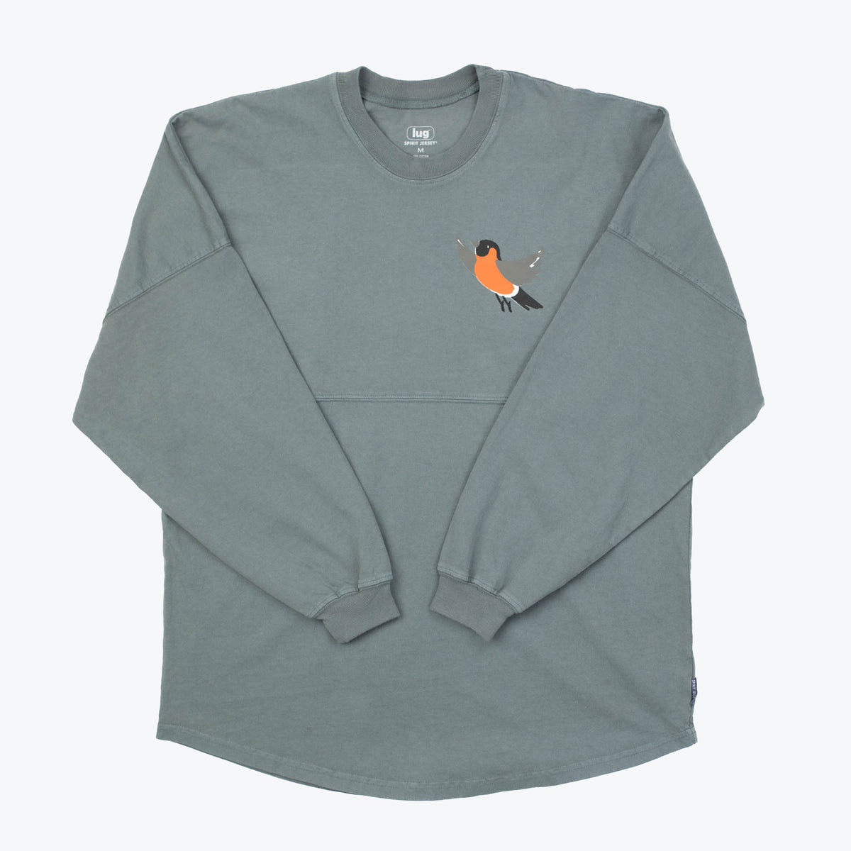 Lug x Spirit Jersey&amp;#174; - SONGBIRDS GREY - SpiritJerseys_SongbirdsGrey_01