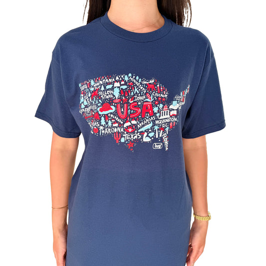 Spirit T-Shirt - US INDIGO - SpirtitTshirt_US_Indigo_Angle_01